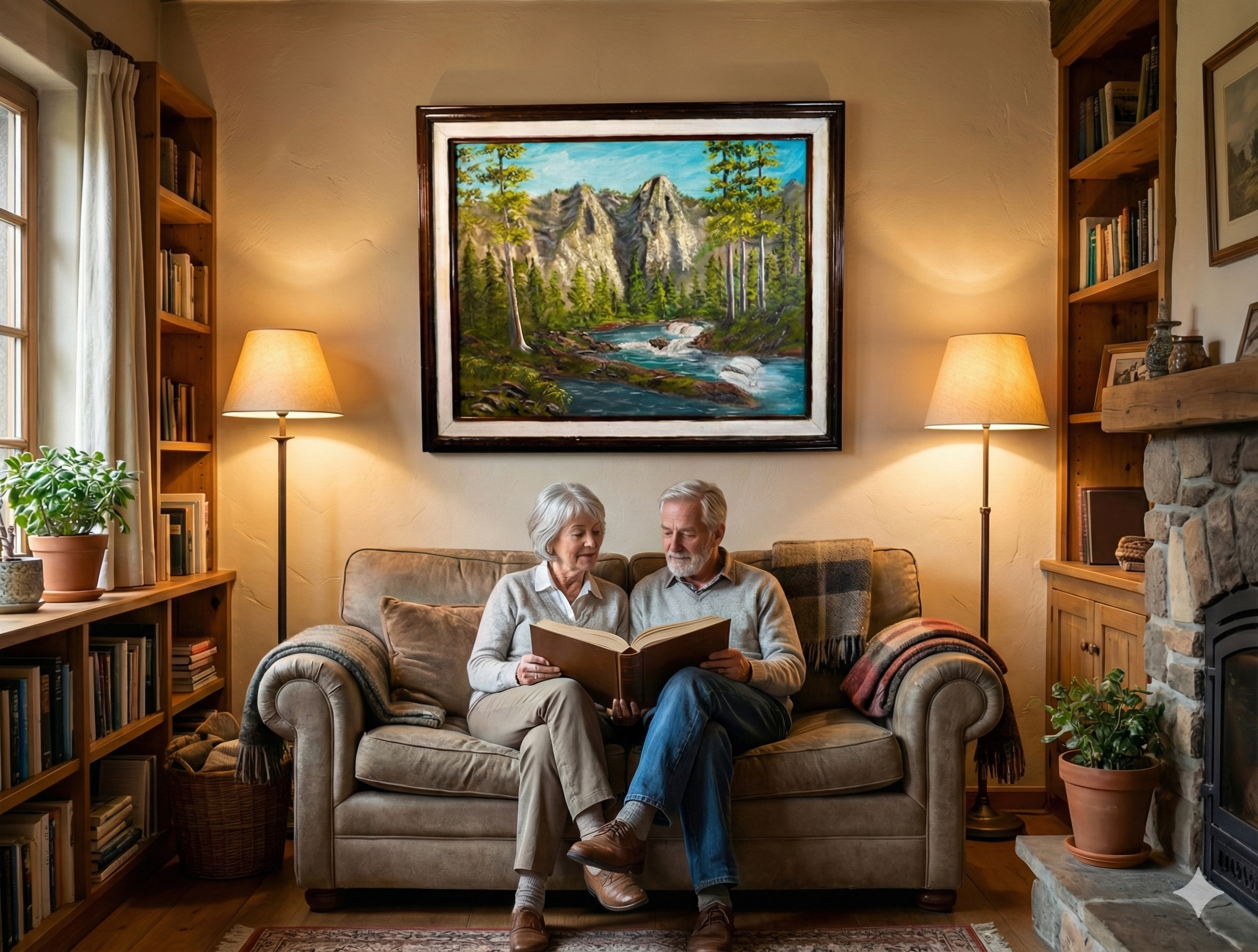 "Fluye" - MX Original Framed Painting