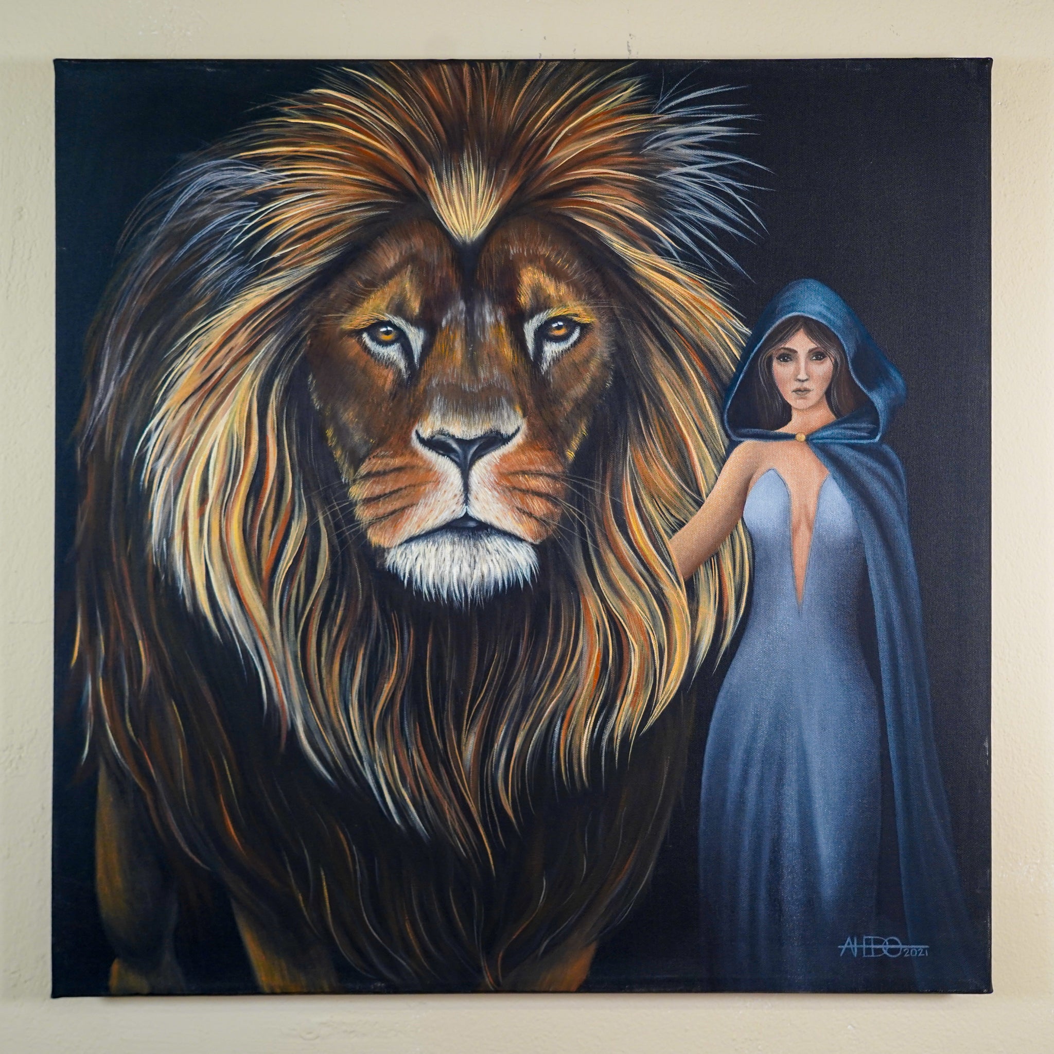 "Mi protección" | MX Original Painting
