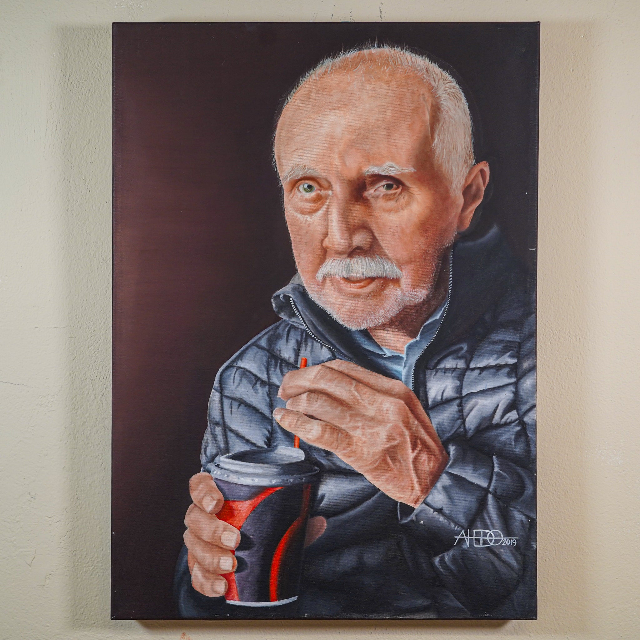 "Don Viejito" | MX Original Painting