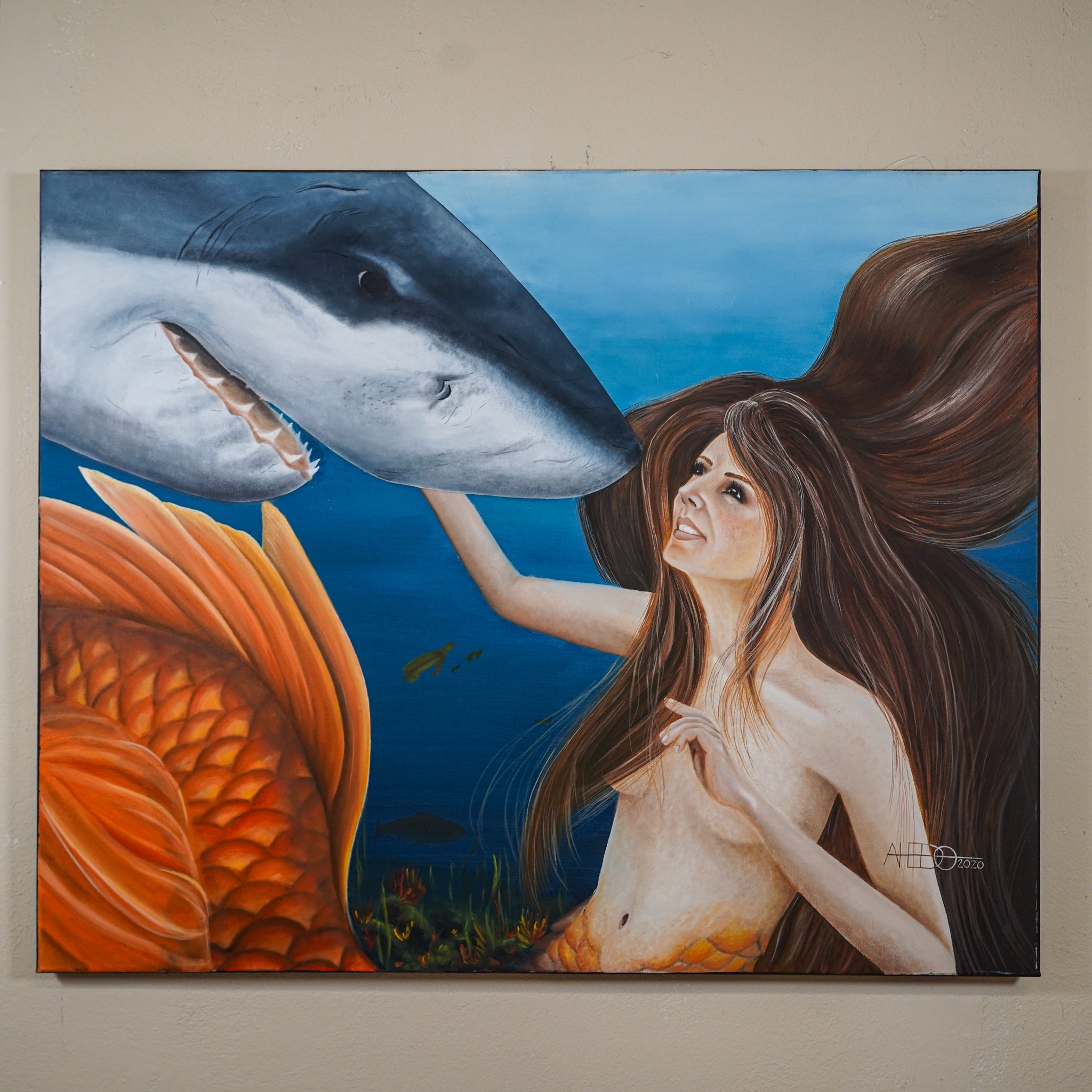 "Fraternidad sin fronteras" | MX Original Painting
