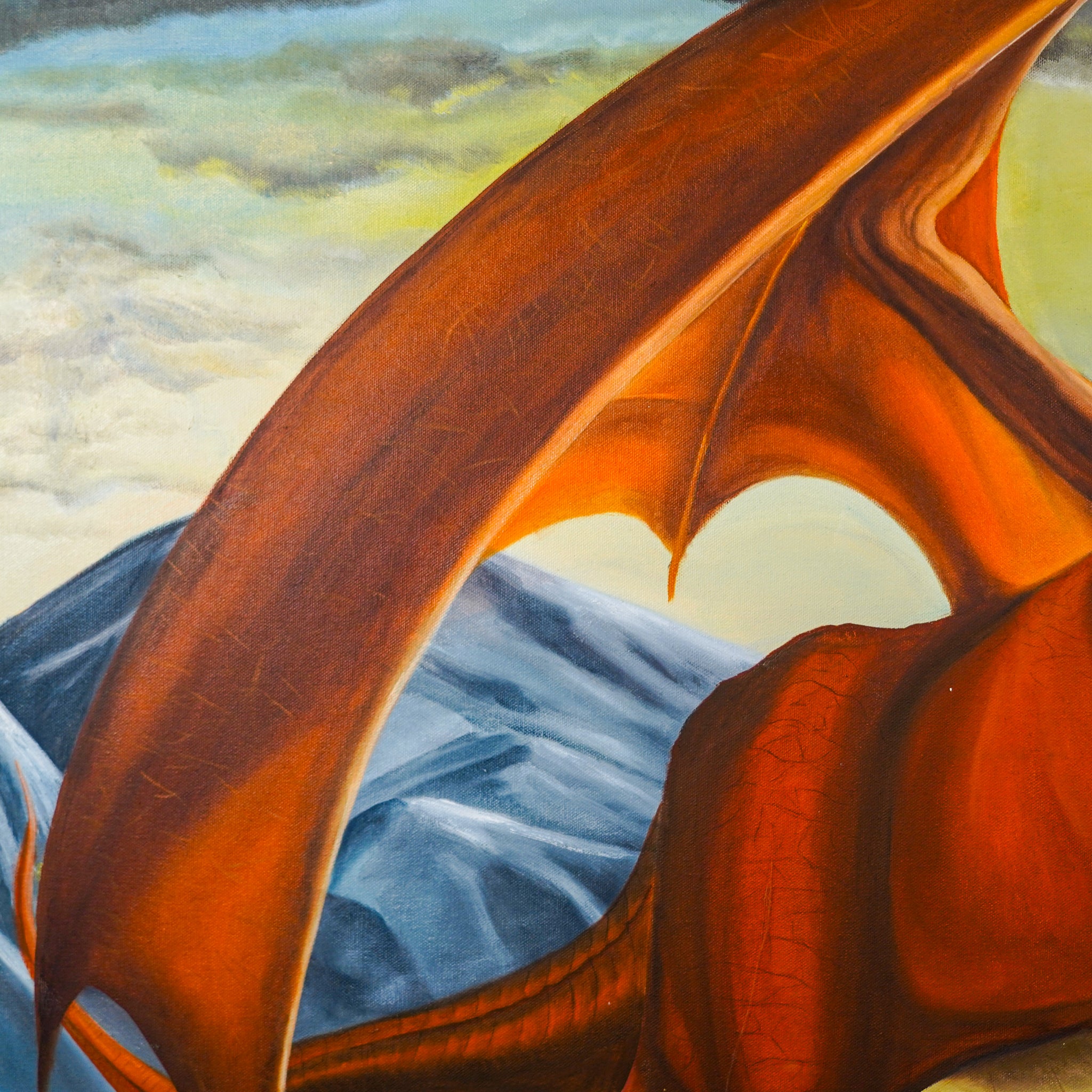 "Dragón de fuego" | MX Original Painting