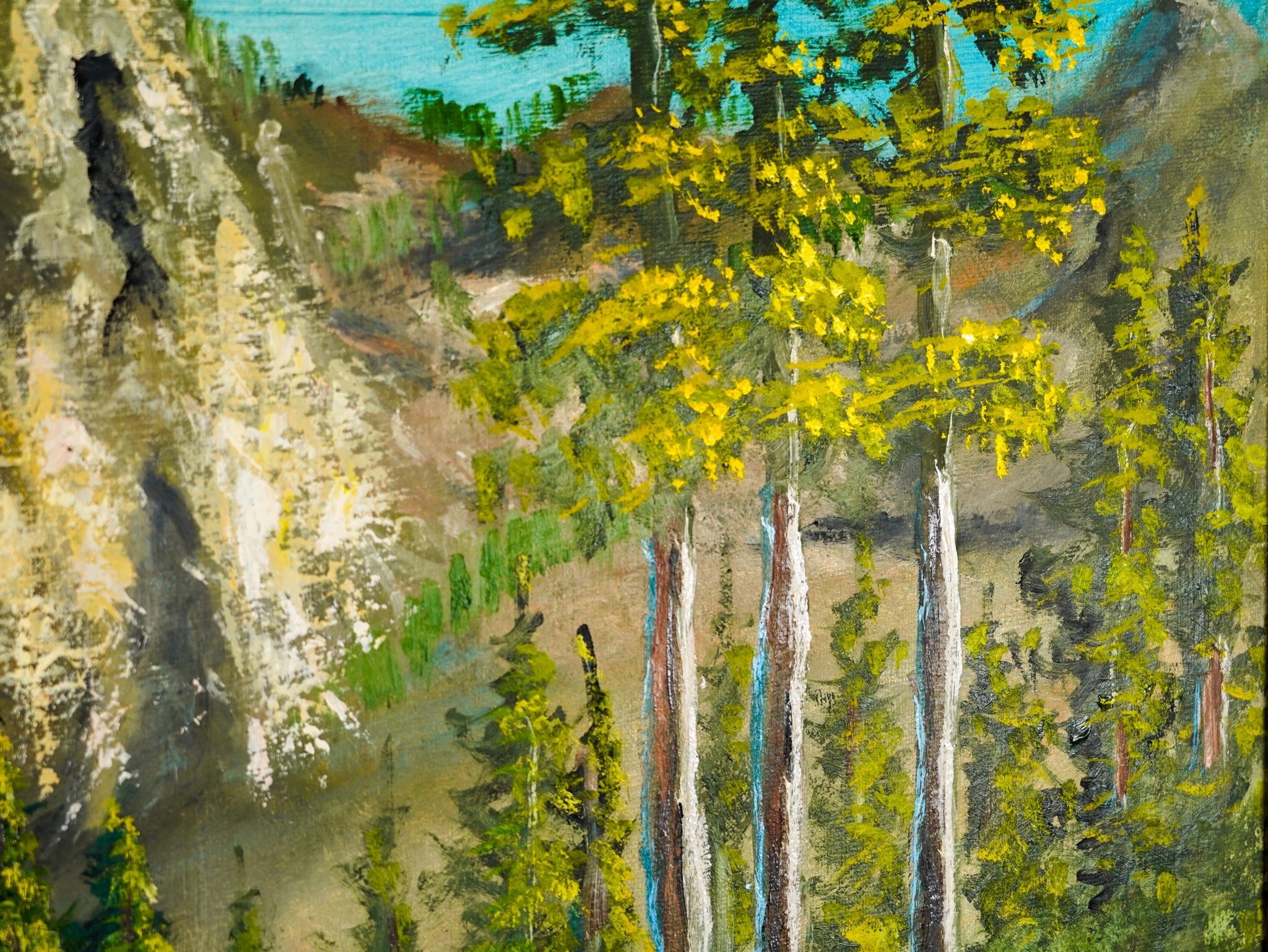 "Fluye" - MX Original Framed Painting