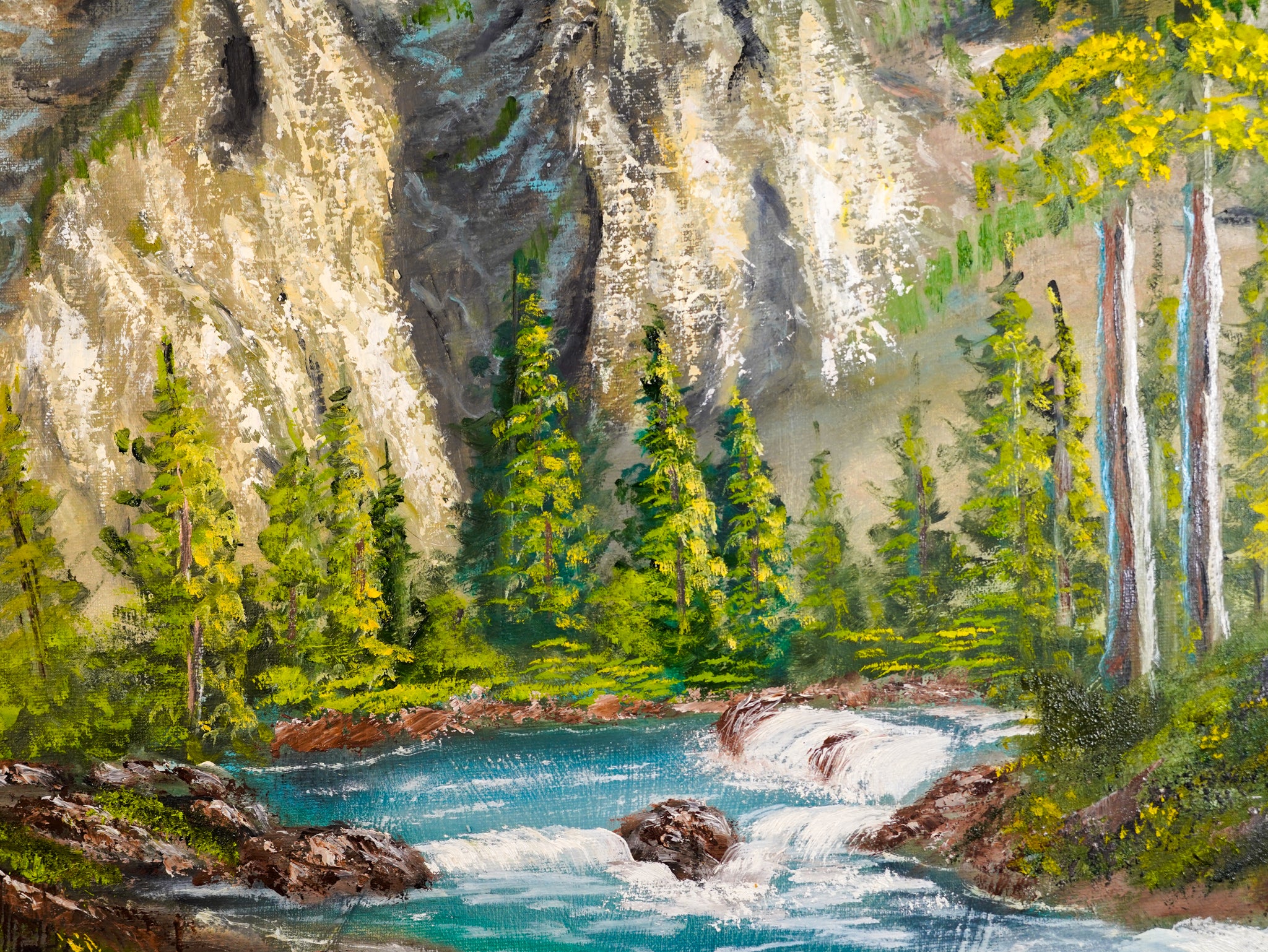 "Fluye" - MX Original Framed Painting