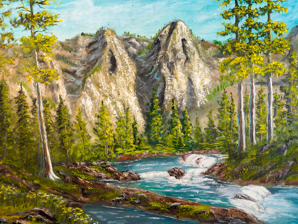 "Fluye" - MX Original Framed Painting