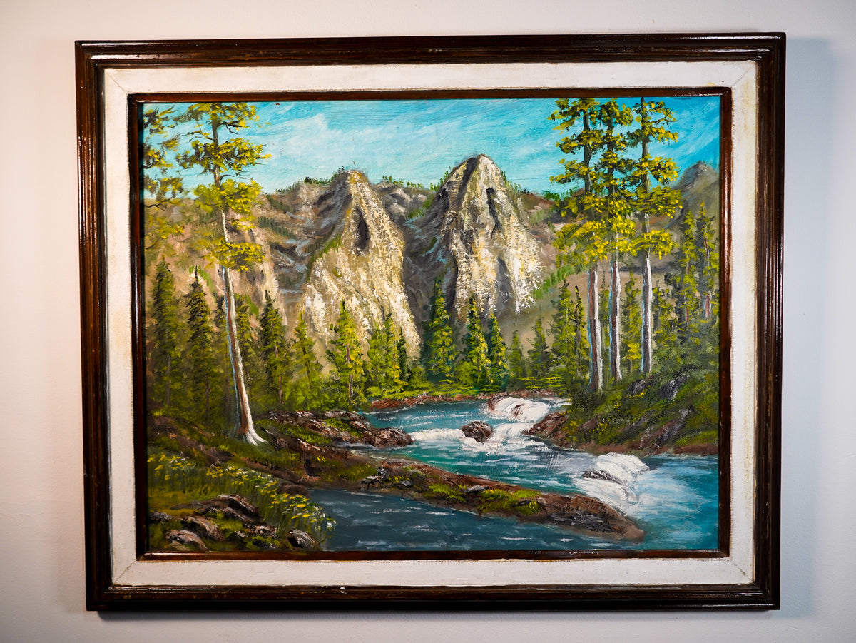 "Fluye" - MX Original Framed Painting