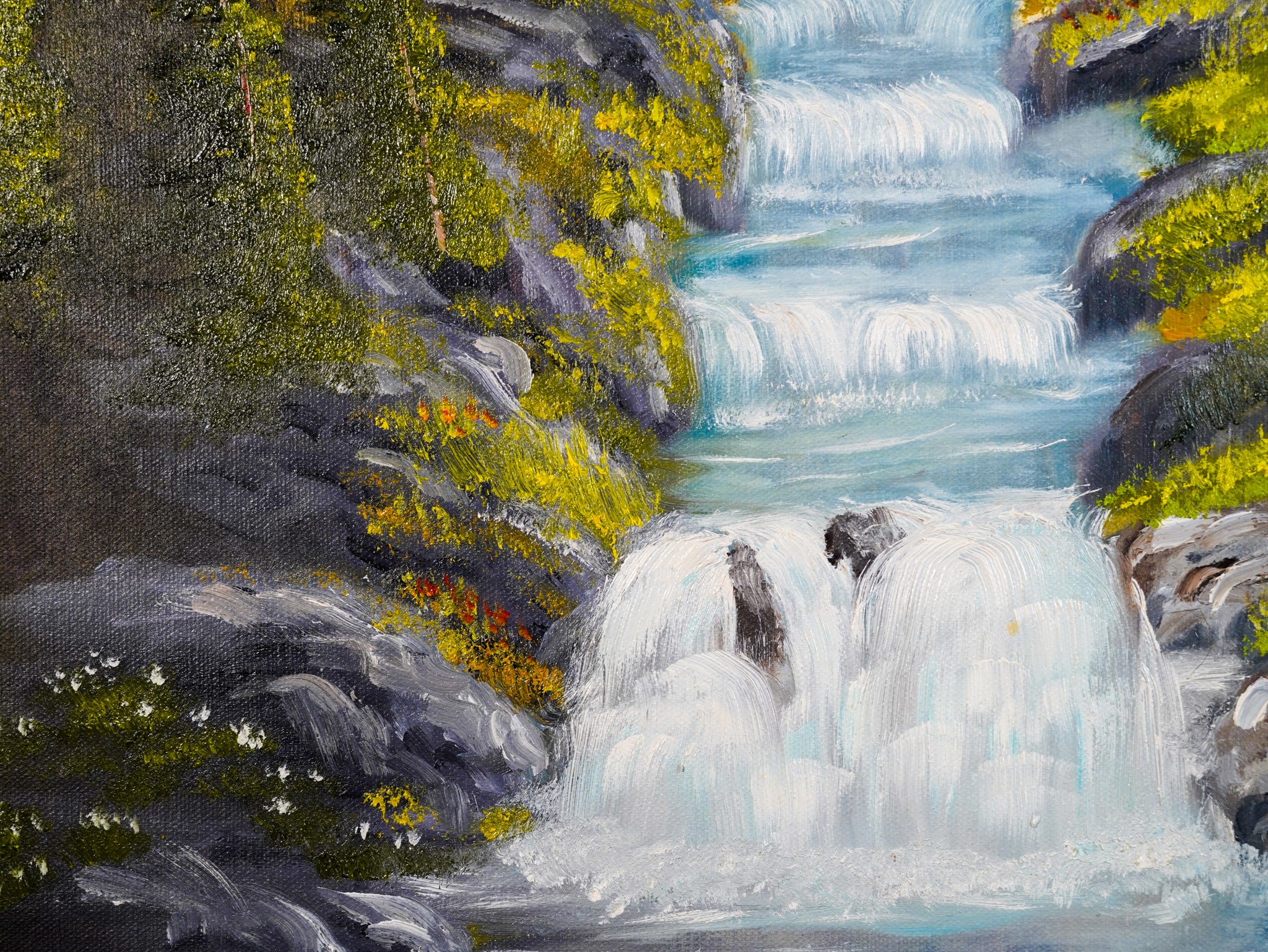 "Atardecer en cañada" - MX Original Painting