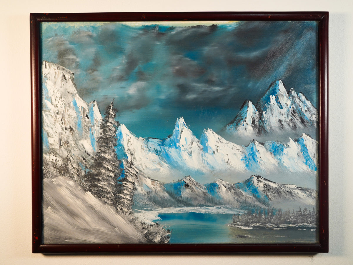 "Ártico" - MX Original Framed Painting