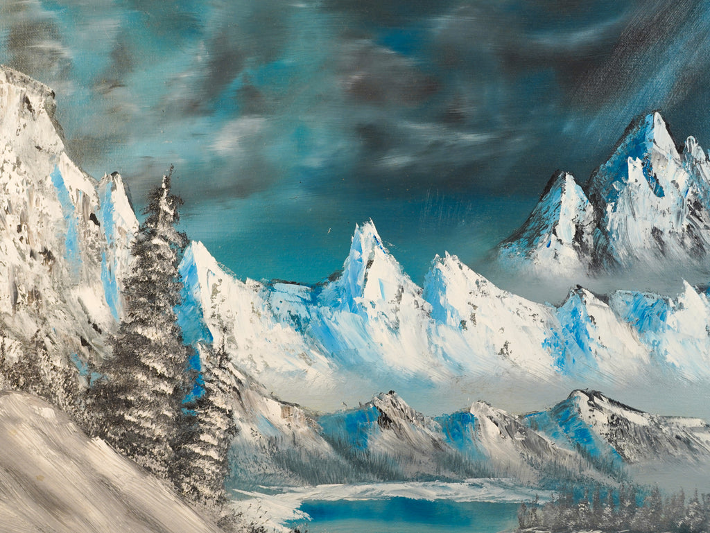 "Ártico" - MX Original Framed Painting