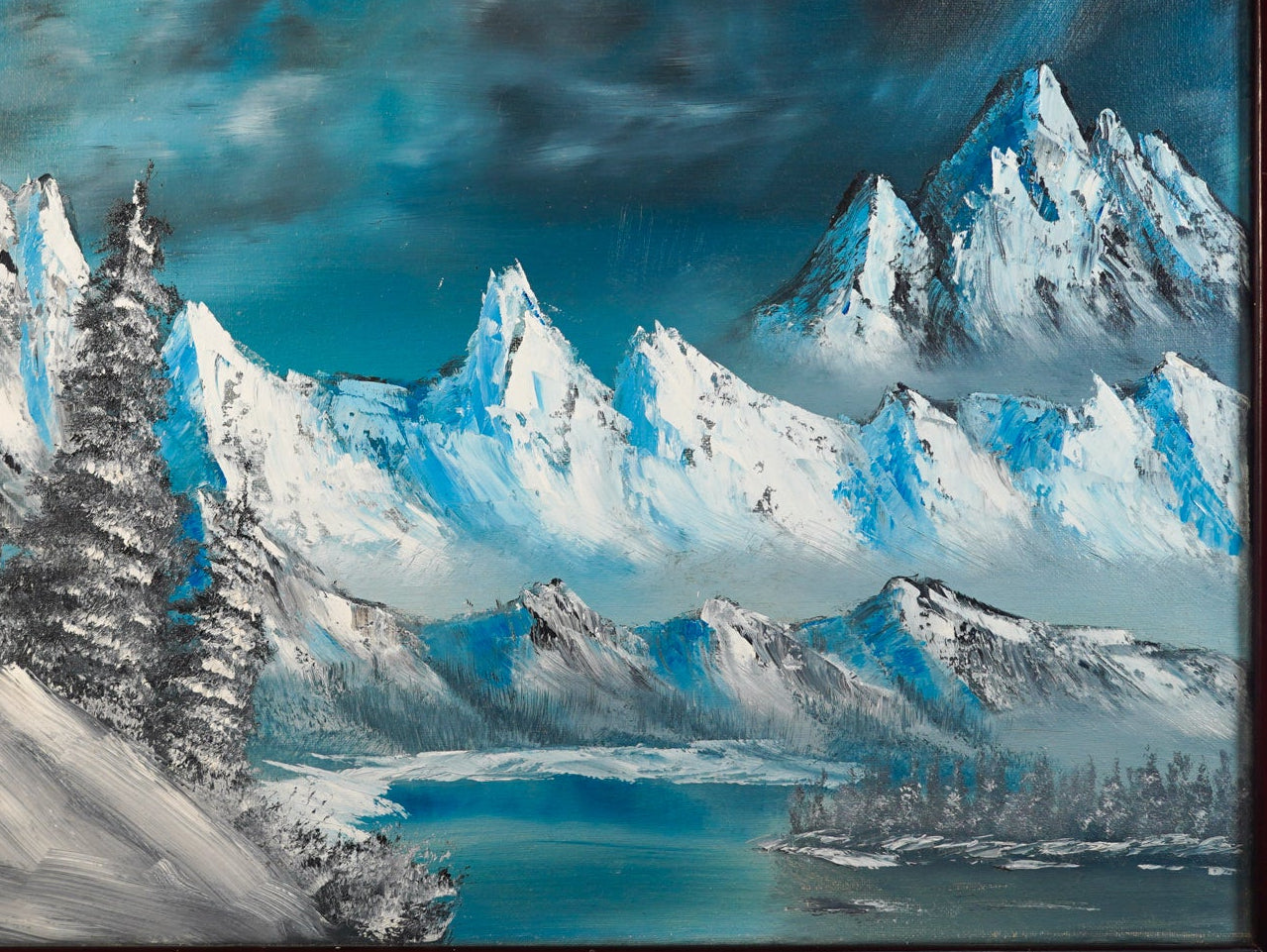 "Ártico" - MX Original Framed Painting