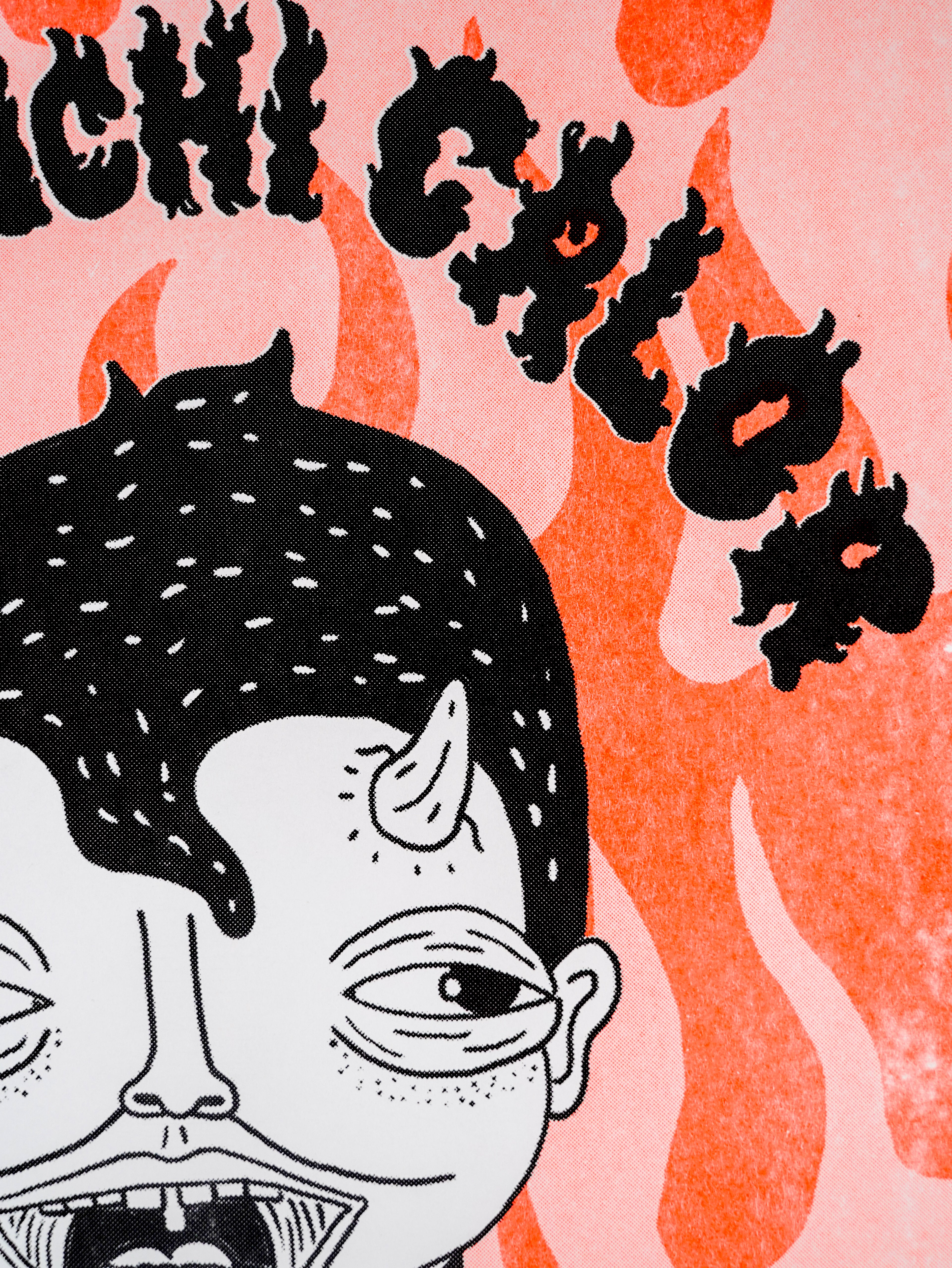 "La pinchi calor" - MX Original Risography print (1/13)