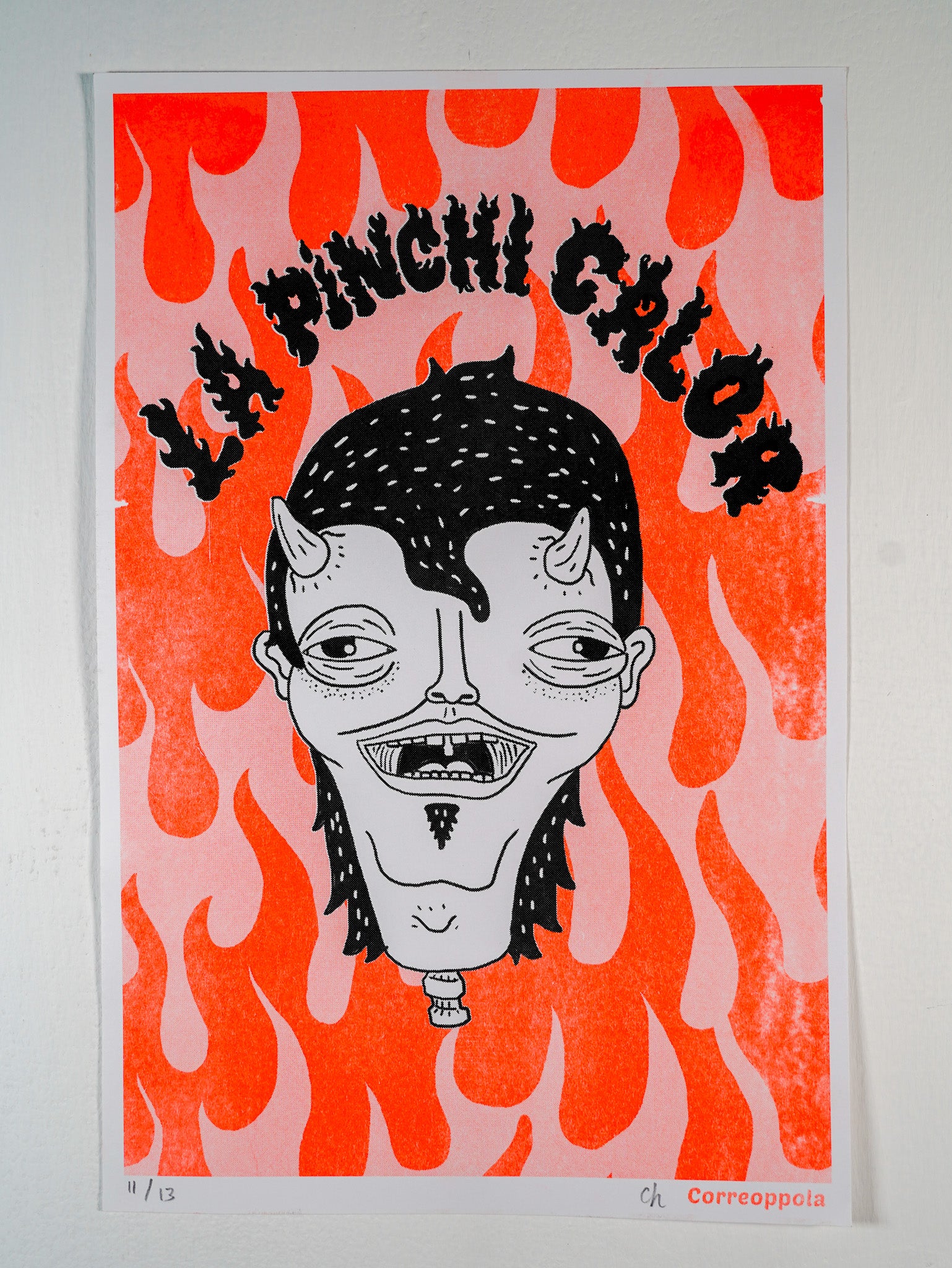 "La pinchi calor" - MX Original Risography print (1/13)