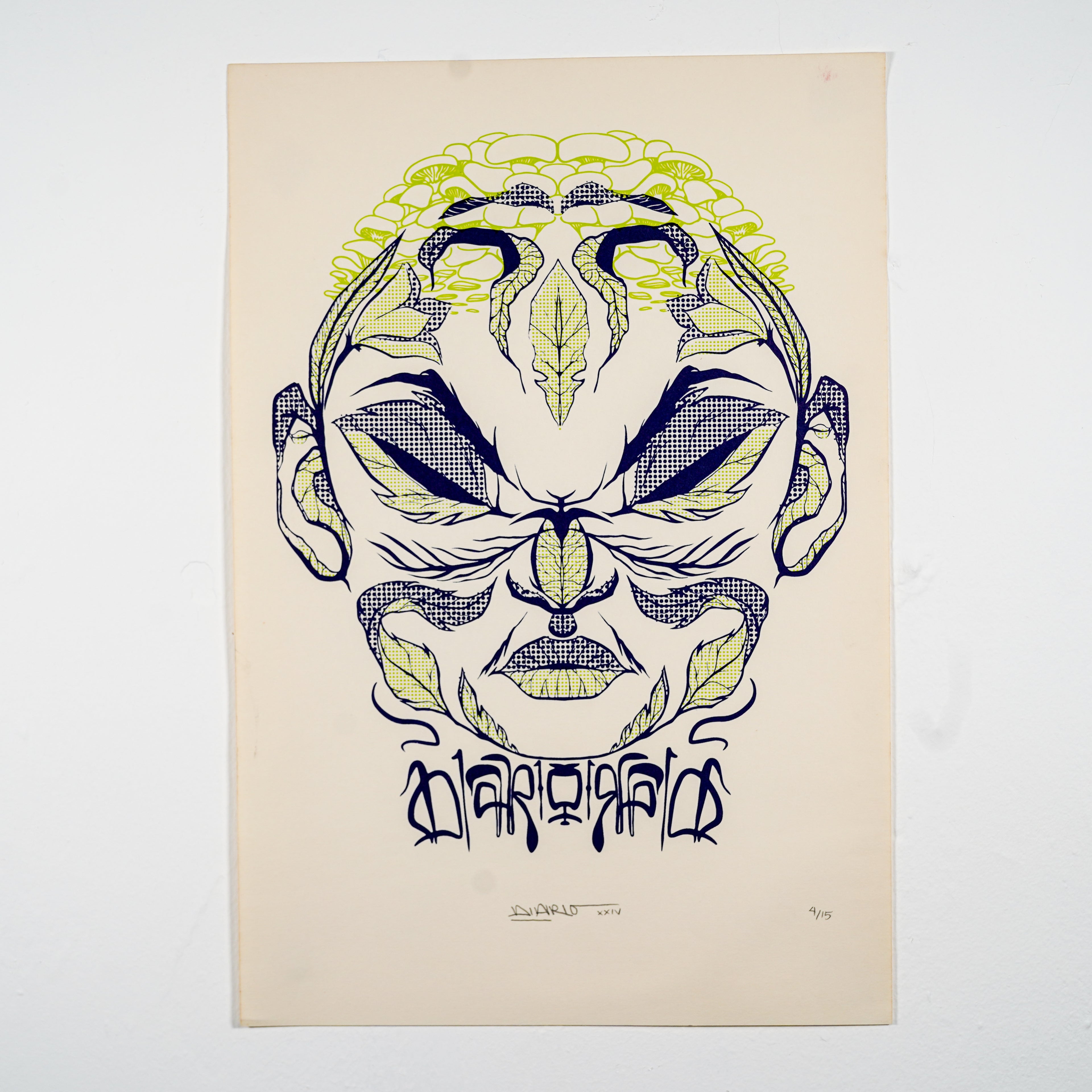 "NATURA" - MX Original Serigraphy 2-color print