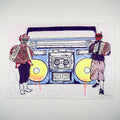 "TECUANES CUMBIEROS" - MX Original Serigraphy 10-color print