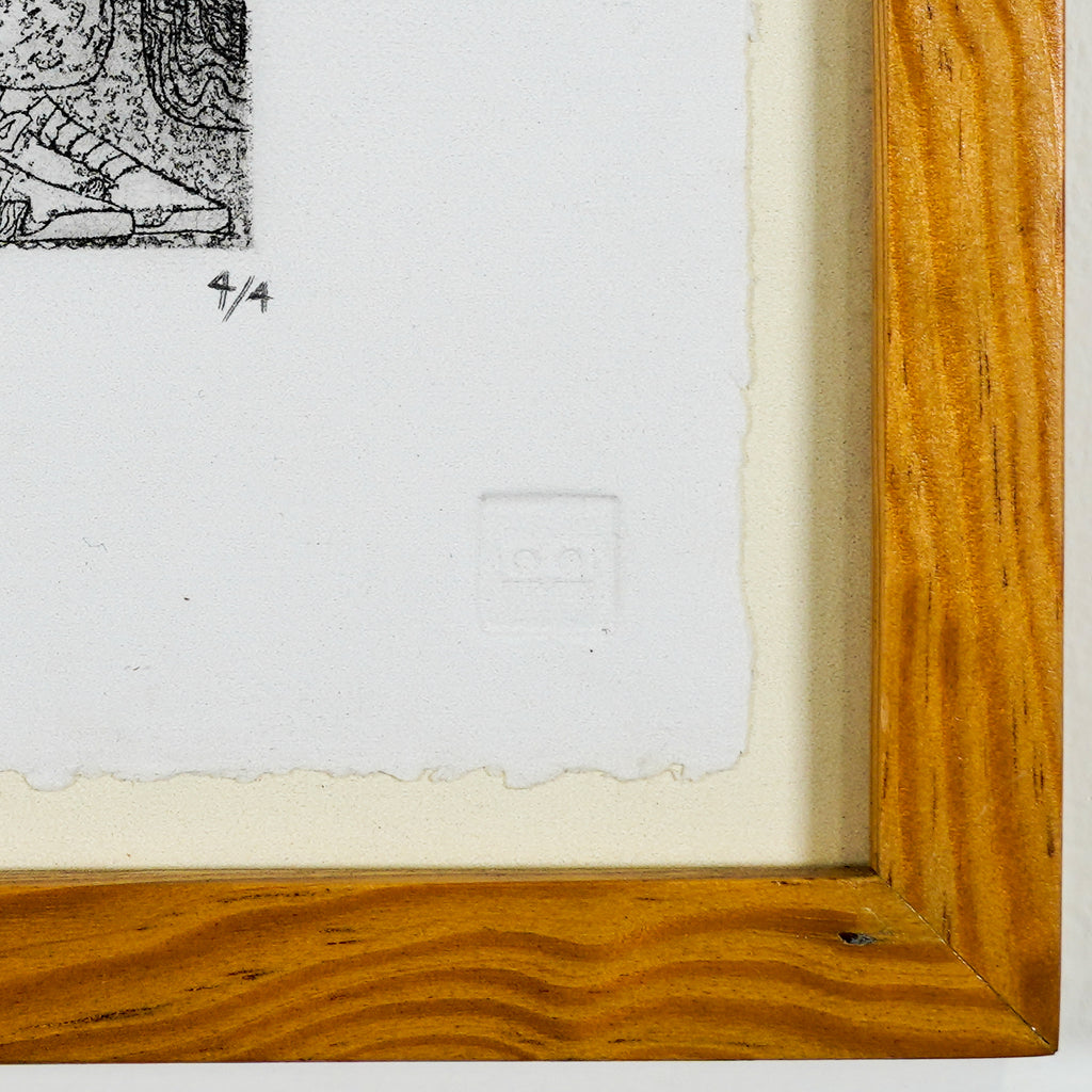 "ENCIERRO" - MX Original Print
