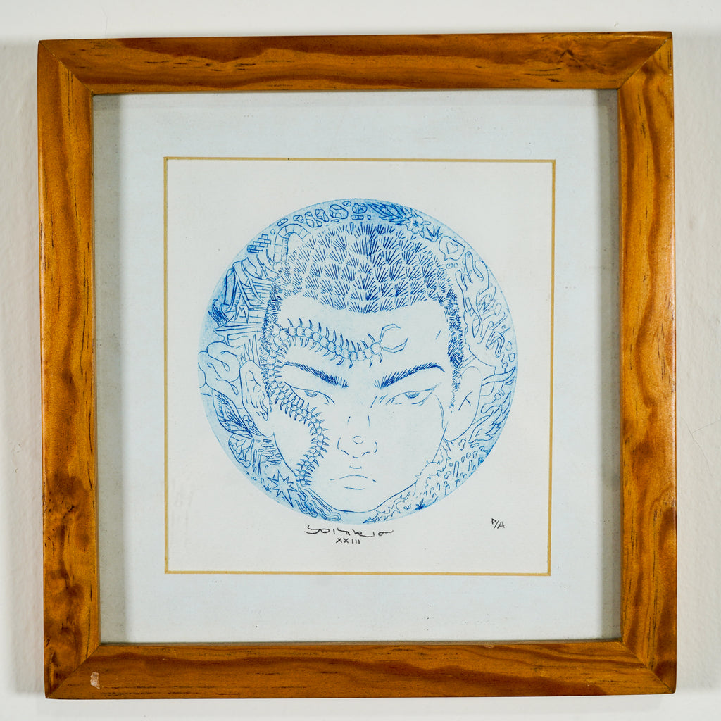"CIENPIES" - MX Original Drypoint Print