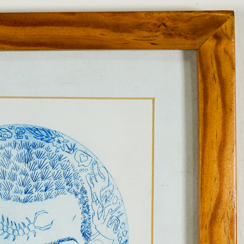 "CIENPIES" - MX Original Drypoint Print