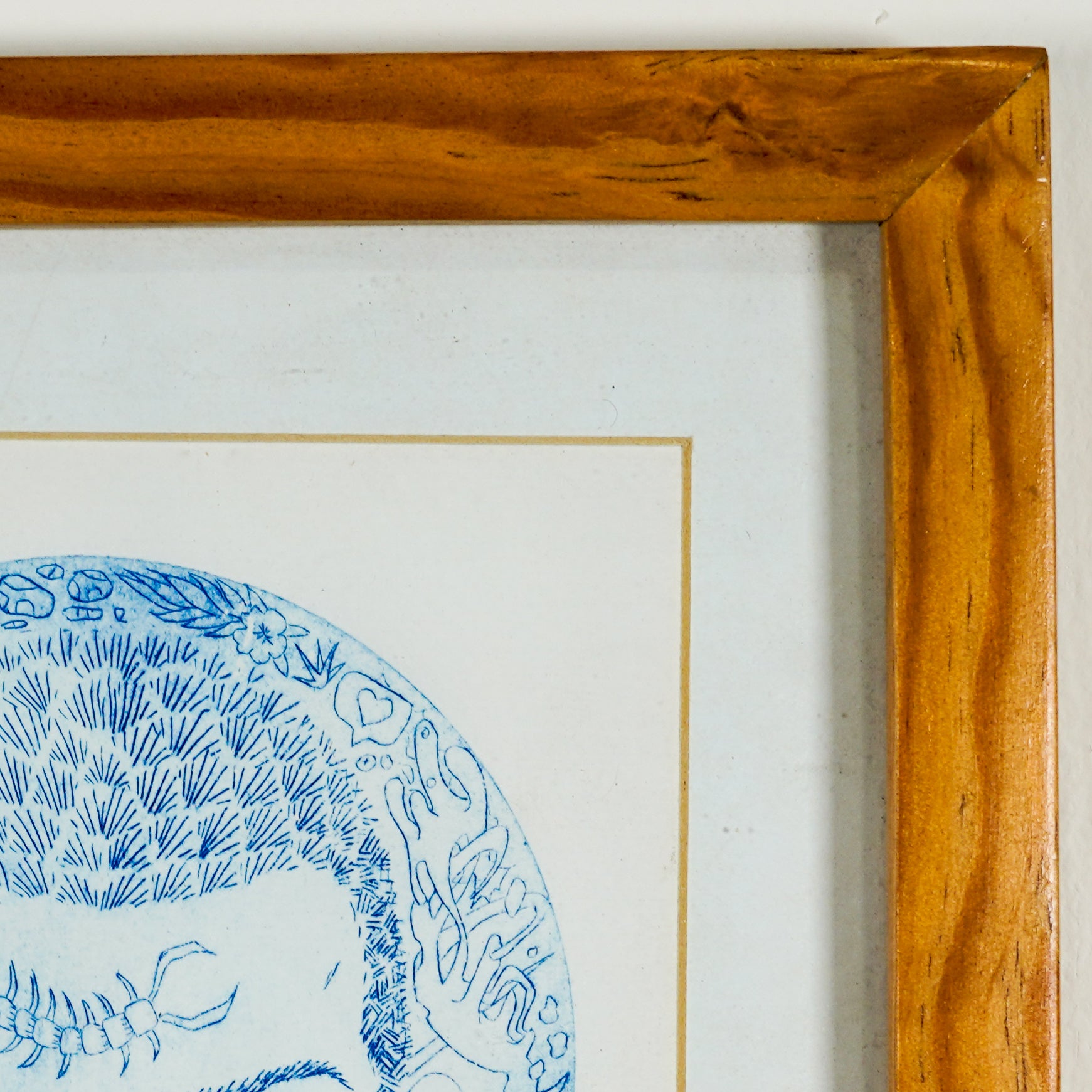 "CIENPIES" - MX Original Drypoint Print