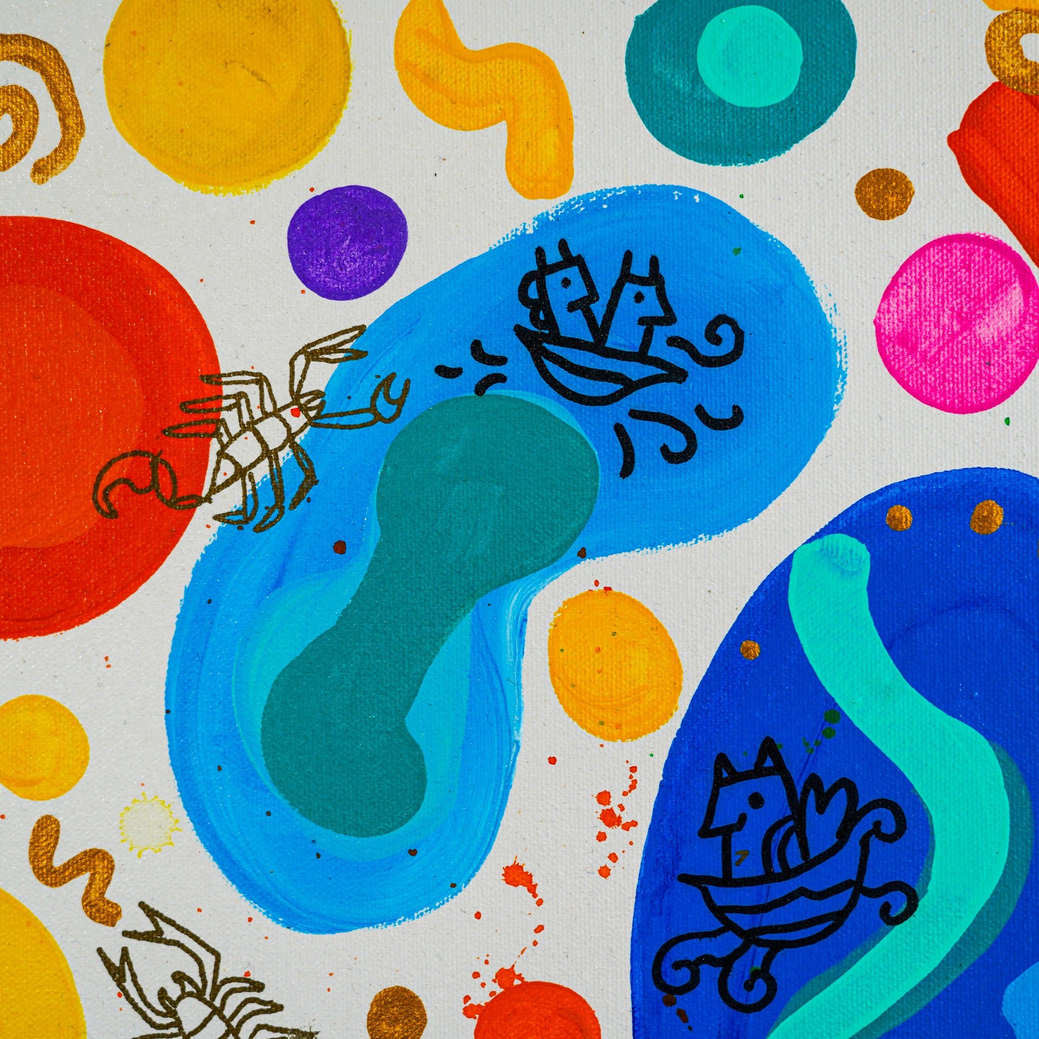 "El juego del color" | MX Original Painting