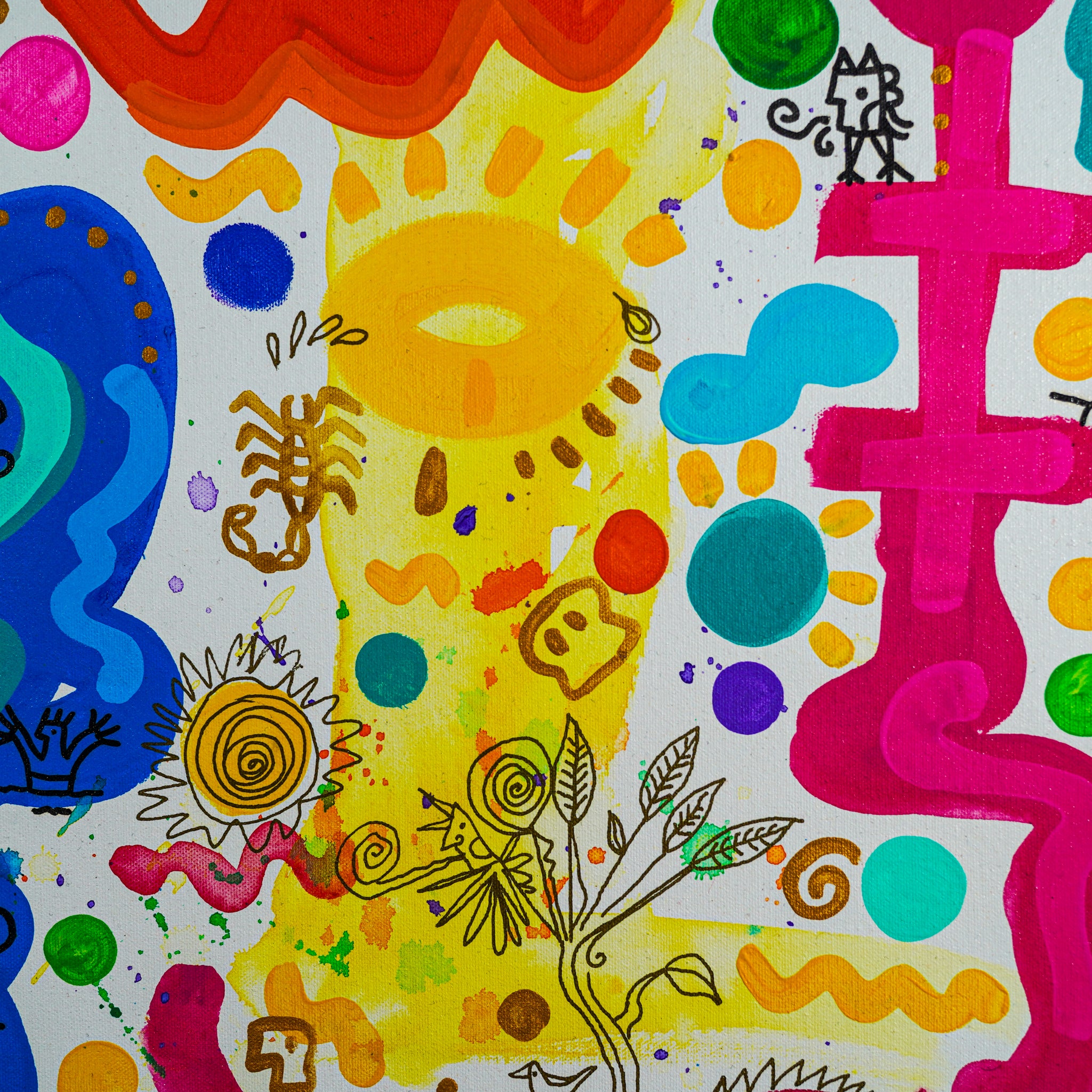 "El juego del color" | MX Original Painting