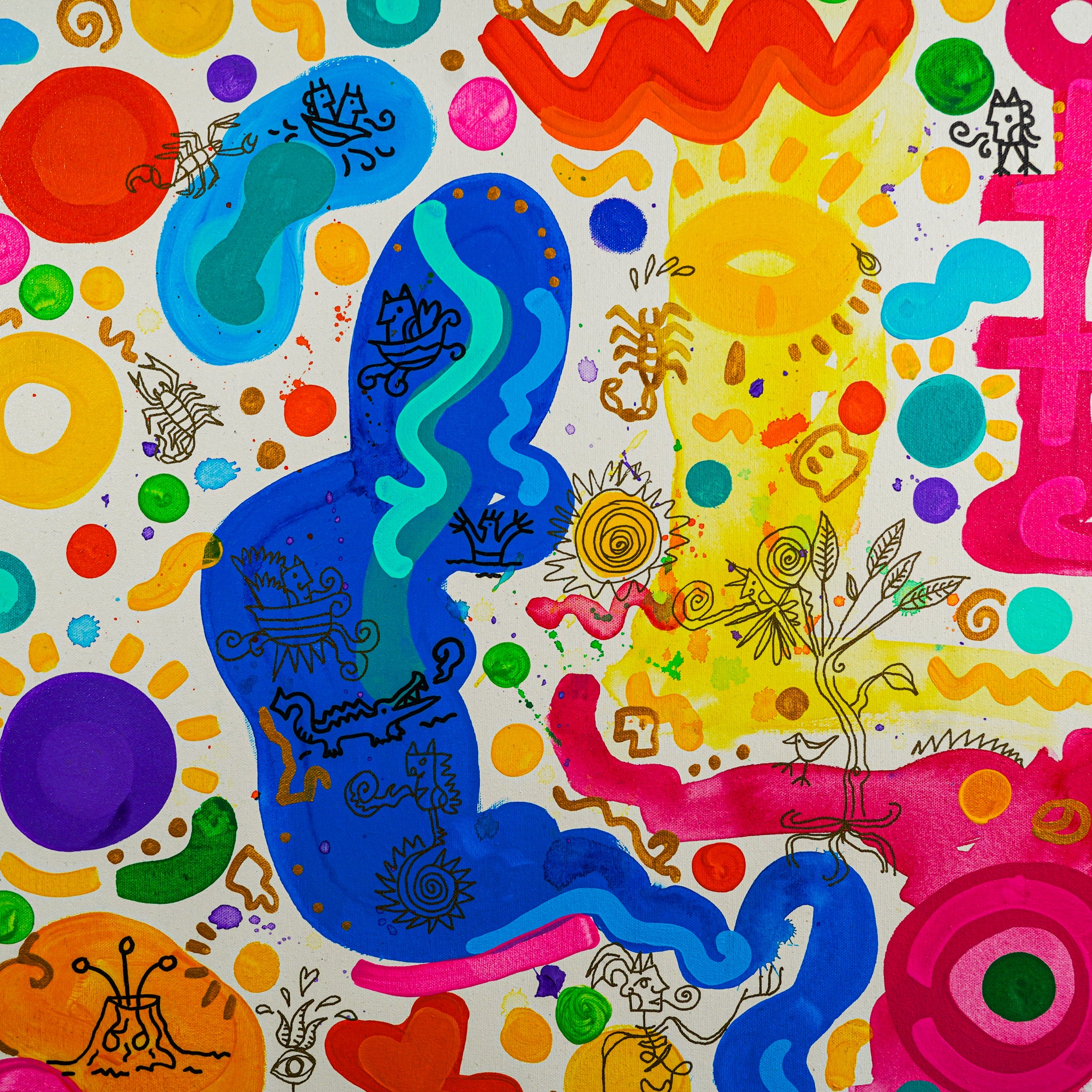 "El juego del color" | MX Original Painting