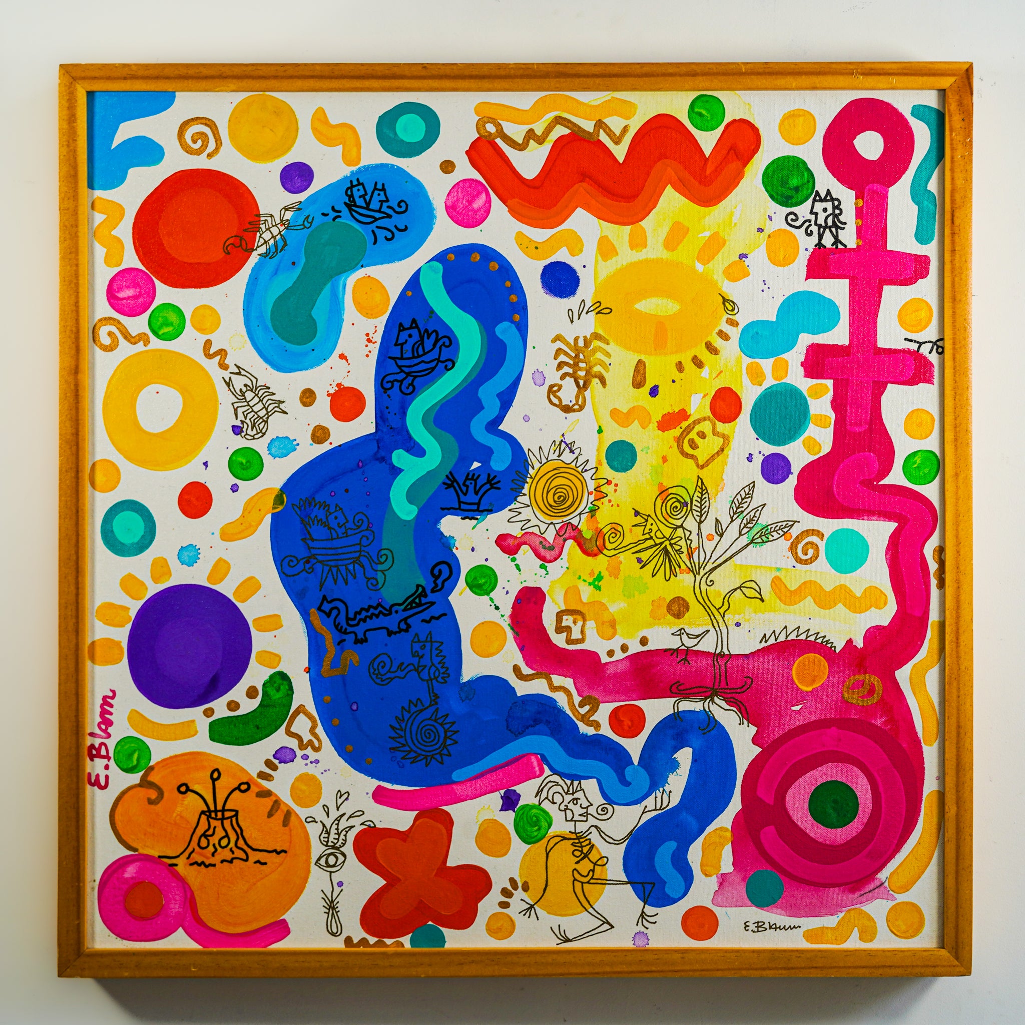 "El juego del color" | MX Original Painting