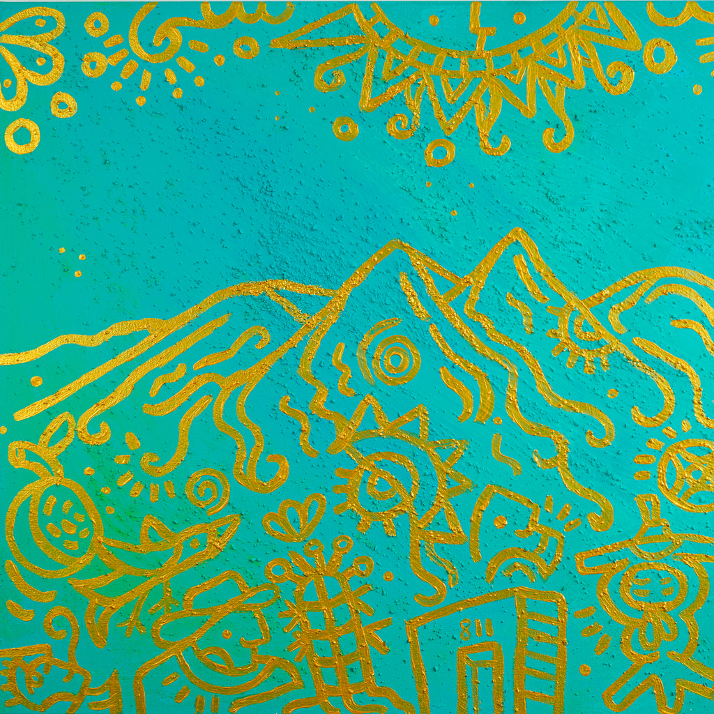 "Cerro de la silla" | MX Original Painting