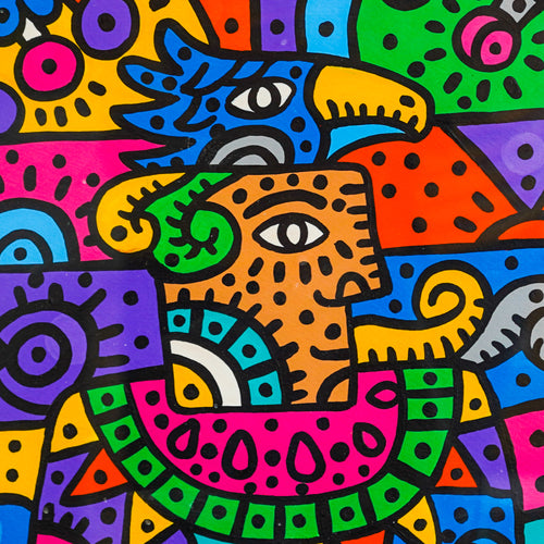 "Caballero águila" | MX Original Painting