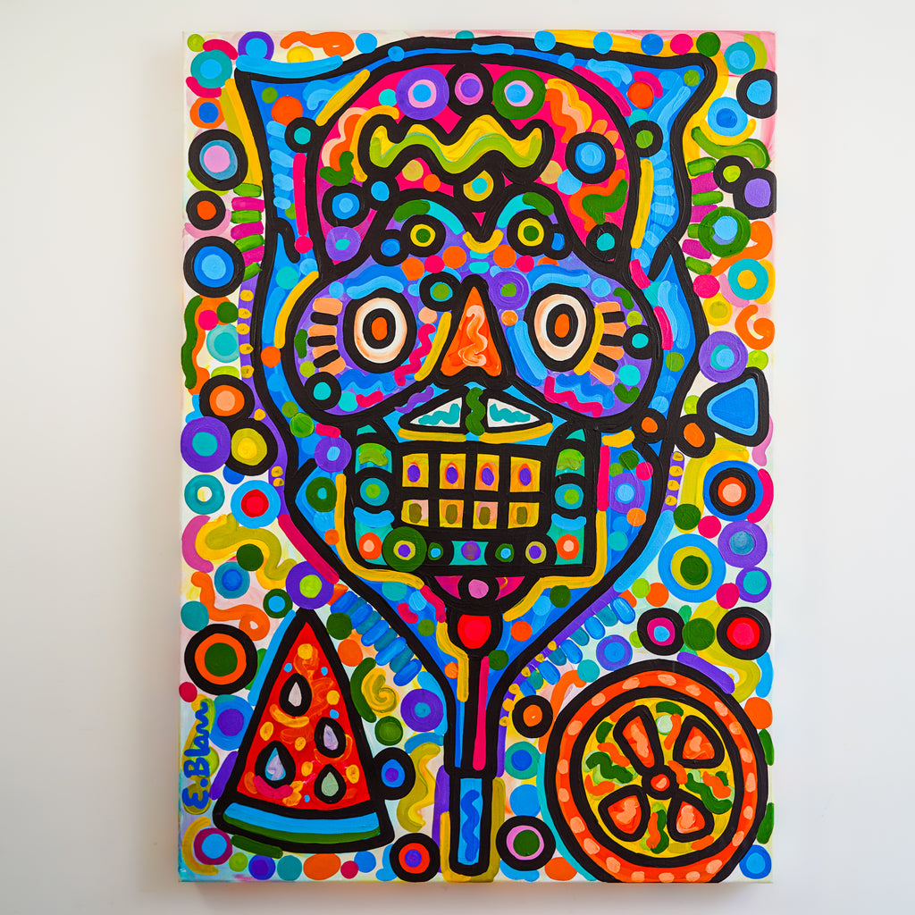 "Paleta de calavera" | MX Original Painting