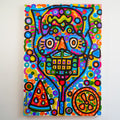 "Paleta de calavera" | MX Original Painting