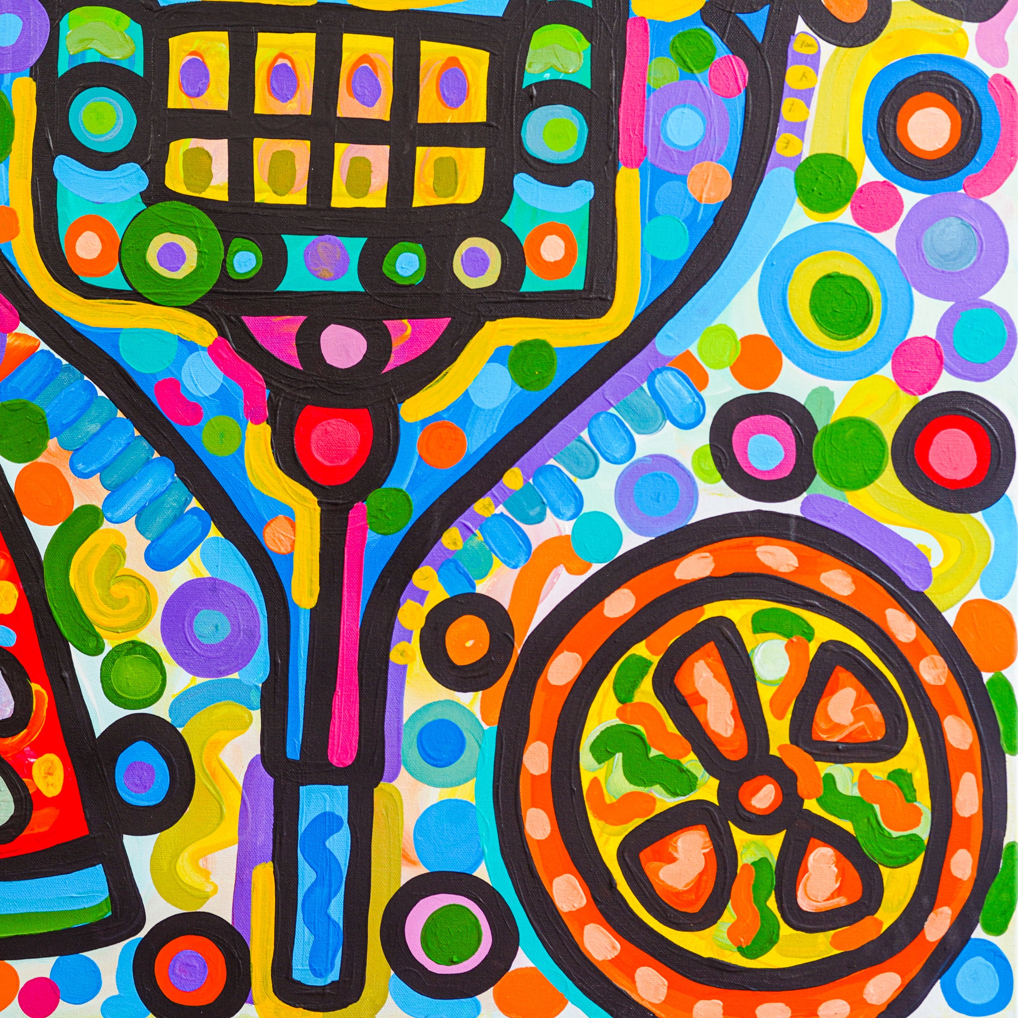 "Paleta de calavera" | MX Original Painting