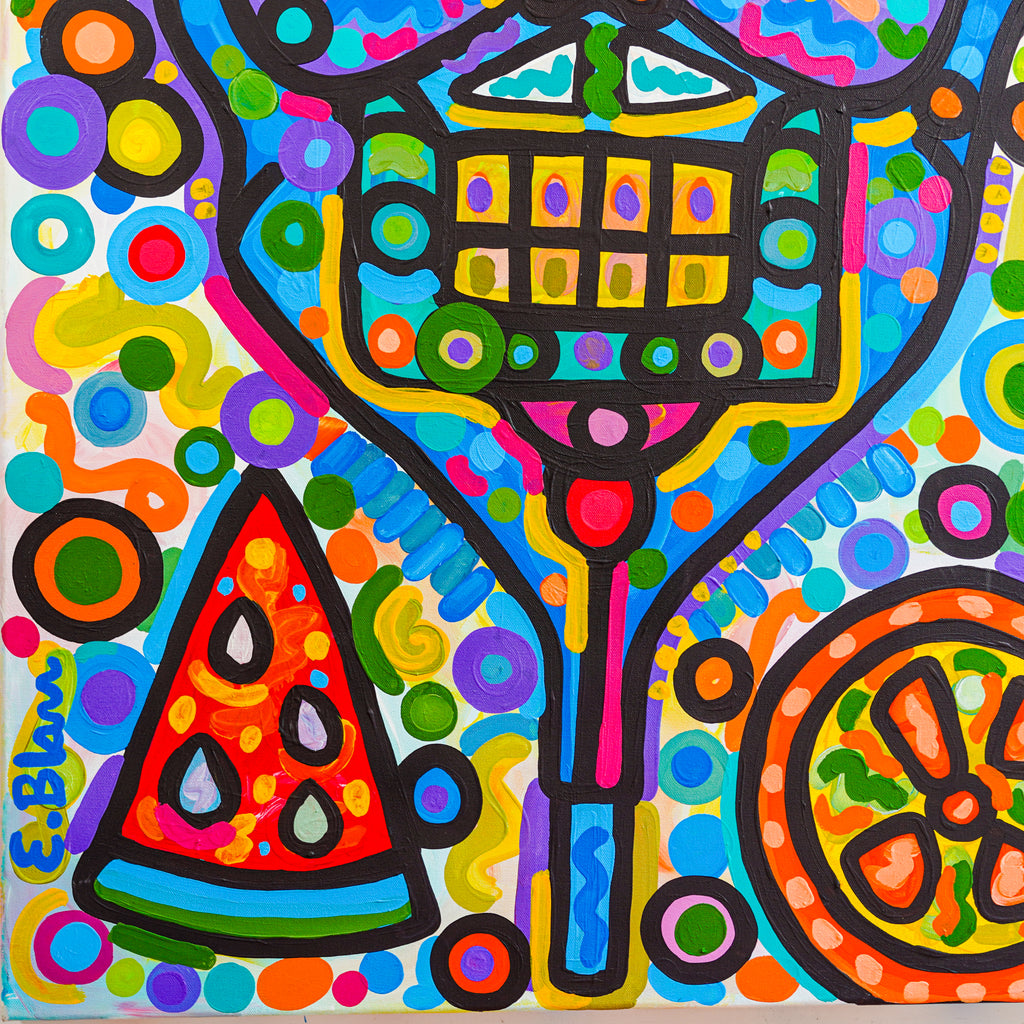 "Paleta de calavera" | MX Original Painting