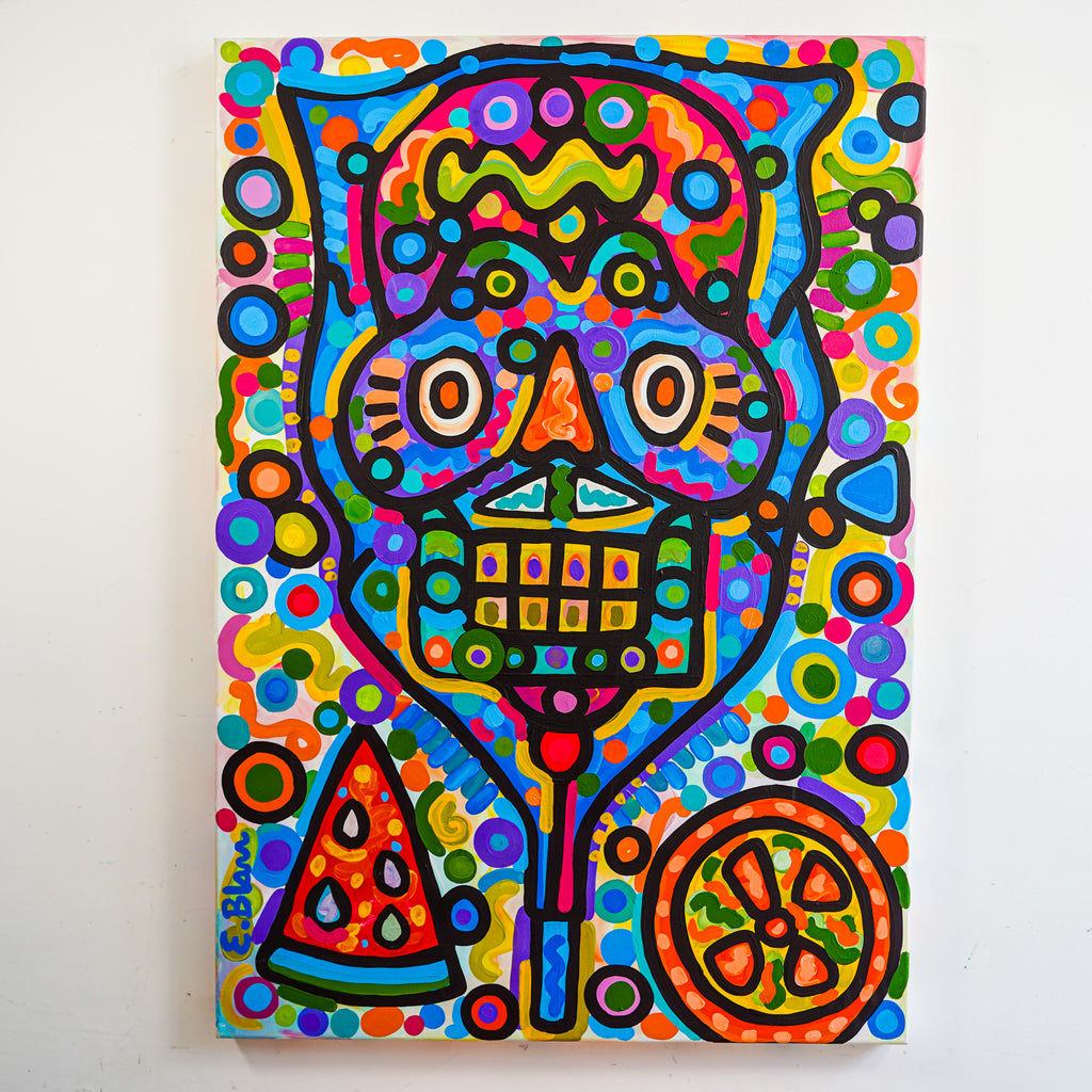 "Paleta de calavera" | MX Original Painting