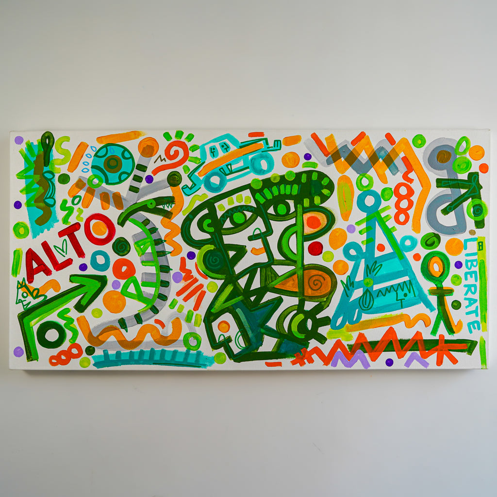 "🚦 alto" | MX Original Painting