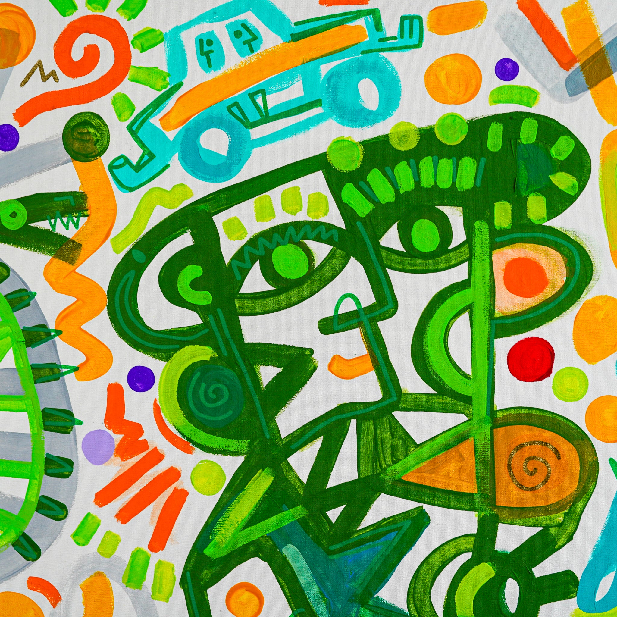 "🚦 alto" | MX Original Painting