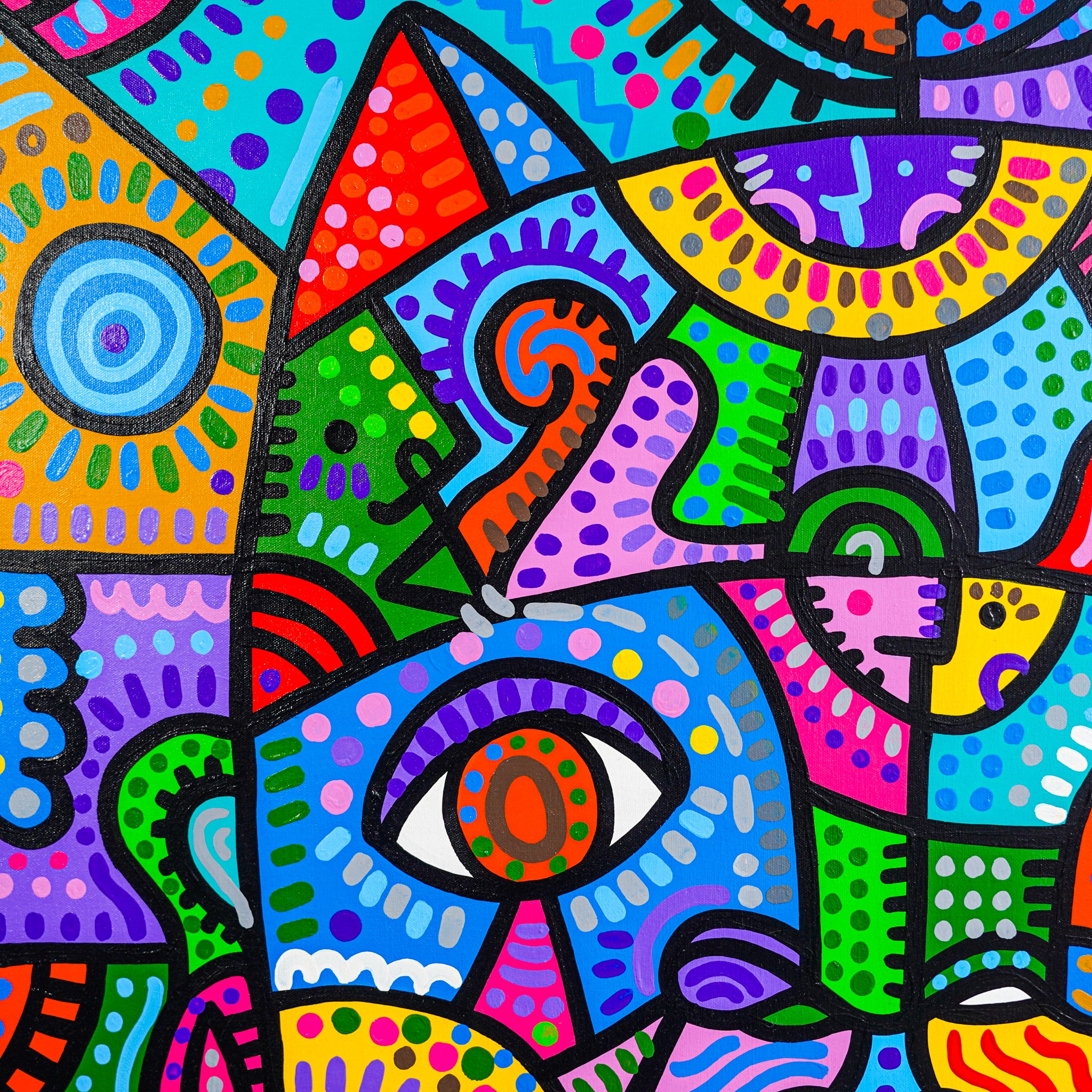 "Máscara de cabrito" | MX Original Painting