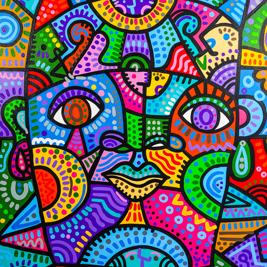 "Máscara de cabrito" | MX Original Painting