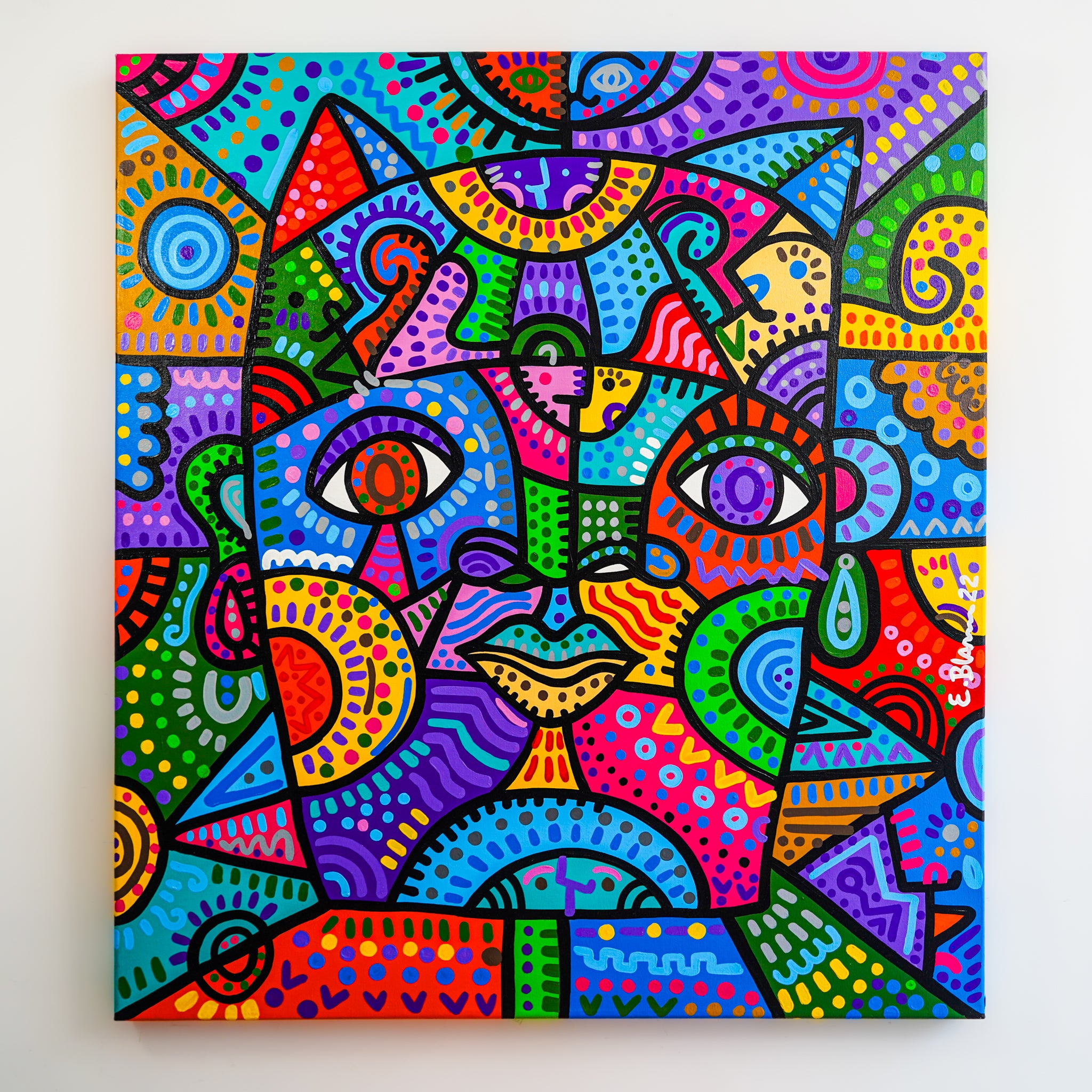 "Máscara de cabrito" | MX Original Painting