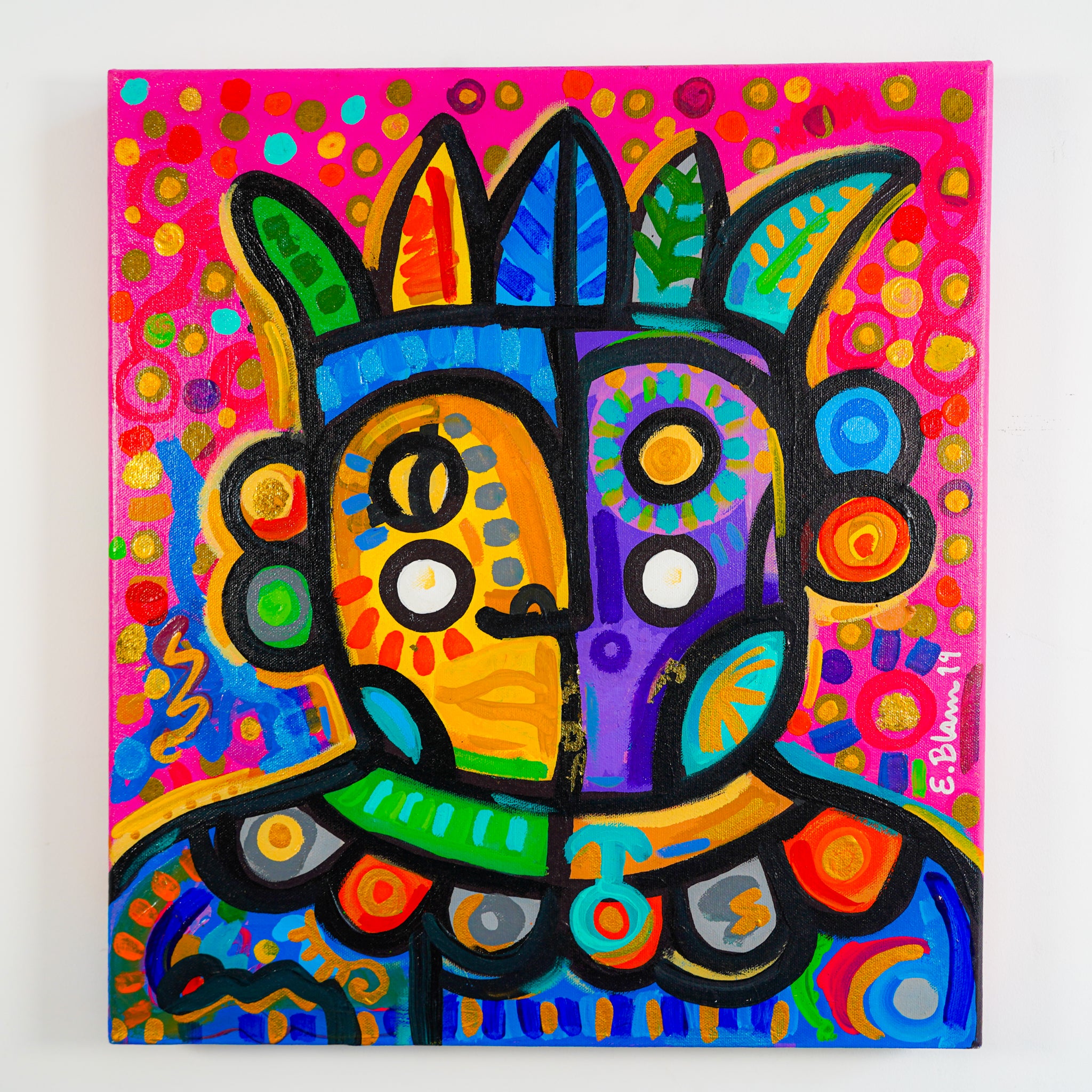 "Máscara" | MX Original Painting