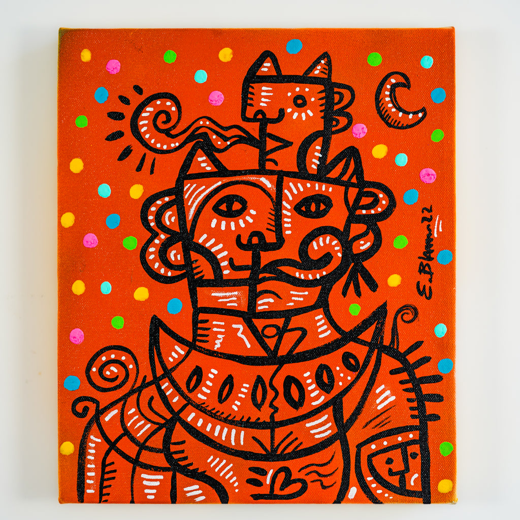 "Máscaras con sandía 🍉 " | MX Original Painting