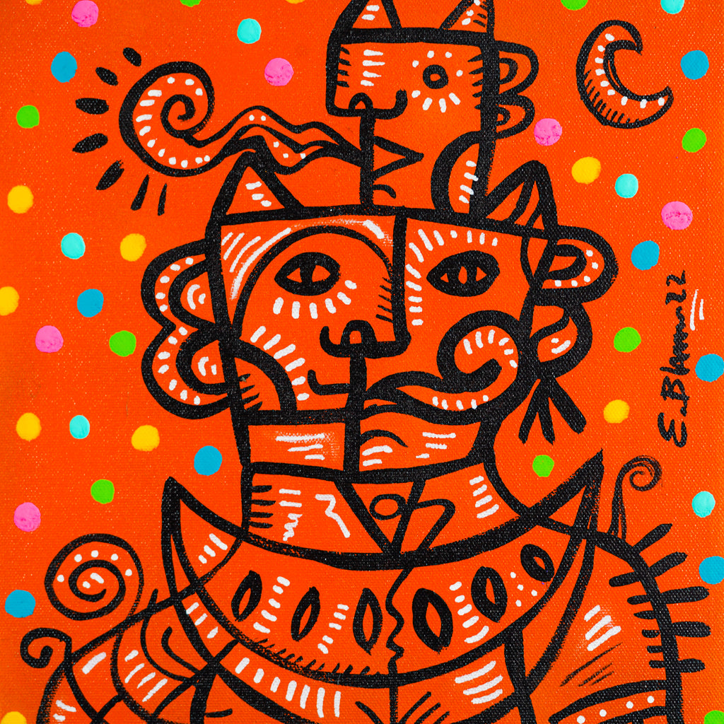 "Máscaras con sandía 🍉 " | MX Original Painting