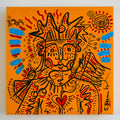 "Personaje del atardecer" | MX Original Painting