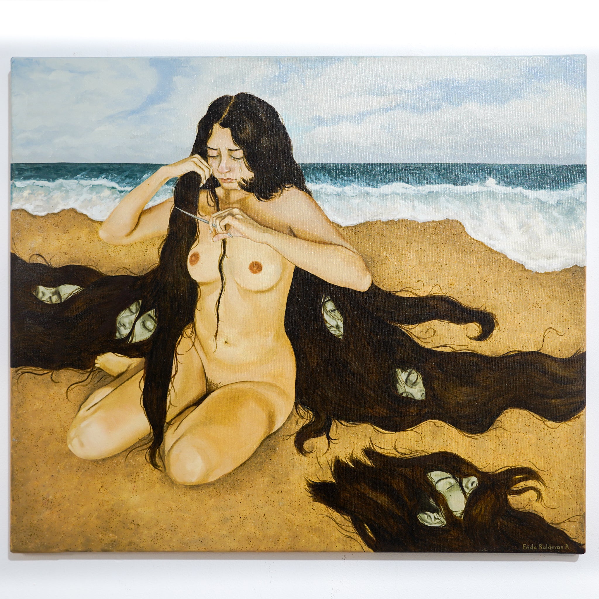 "DESHACIÉNDOME DE LOS NUDOS" - MX Original Painting