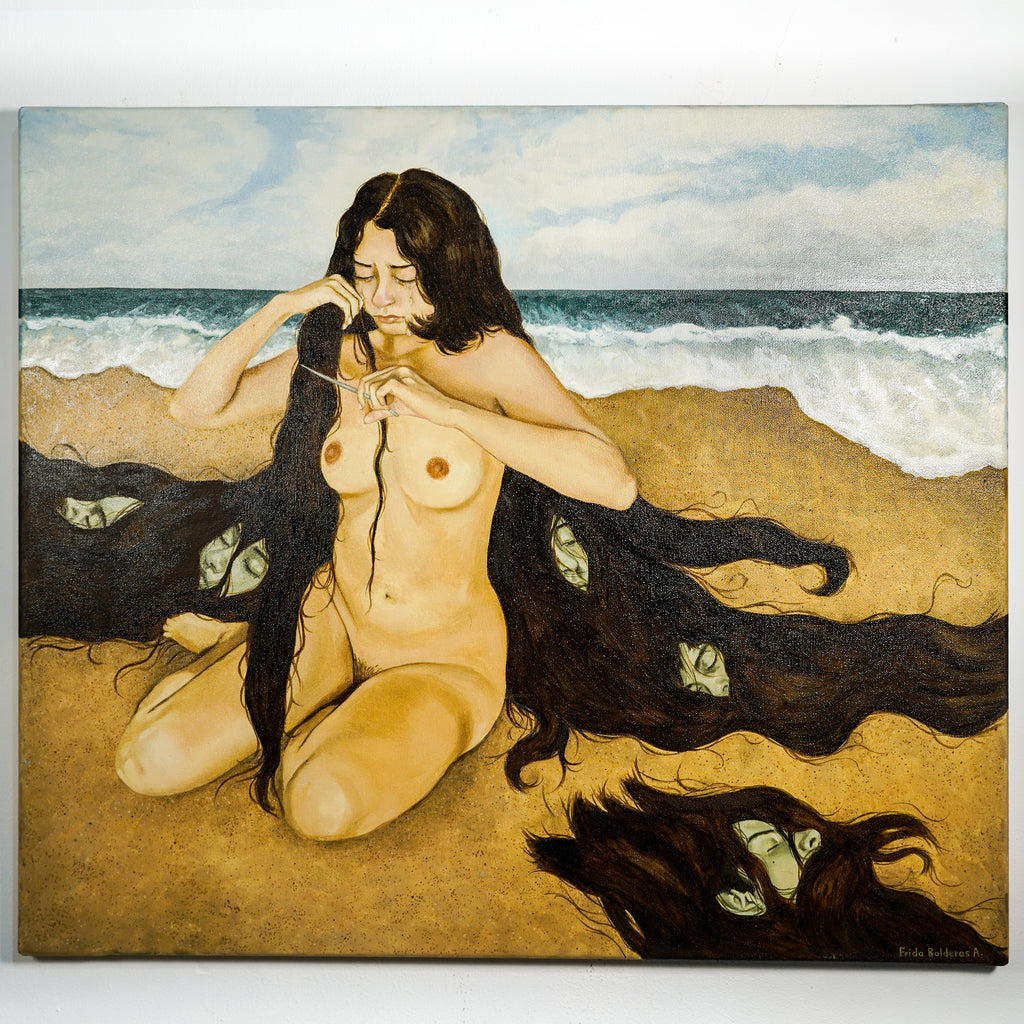 "DESHACIÉNDOME DE LOS NUDOS" - MX Original Painting
