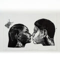 "Y SIGO DANDO VUELTAS A LO MISMO 2" - MX Original Linocut Print (Copia)