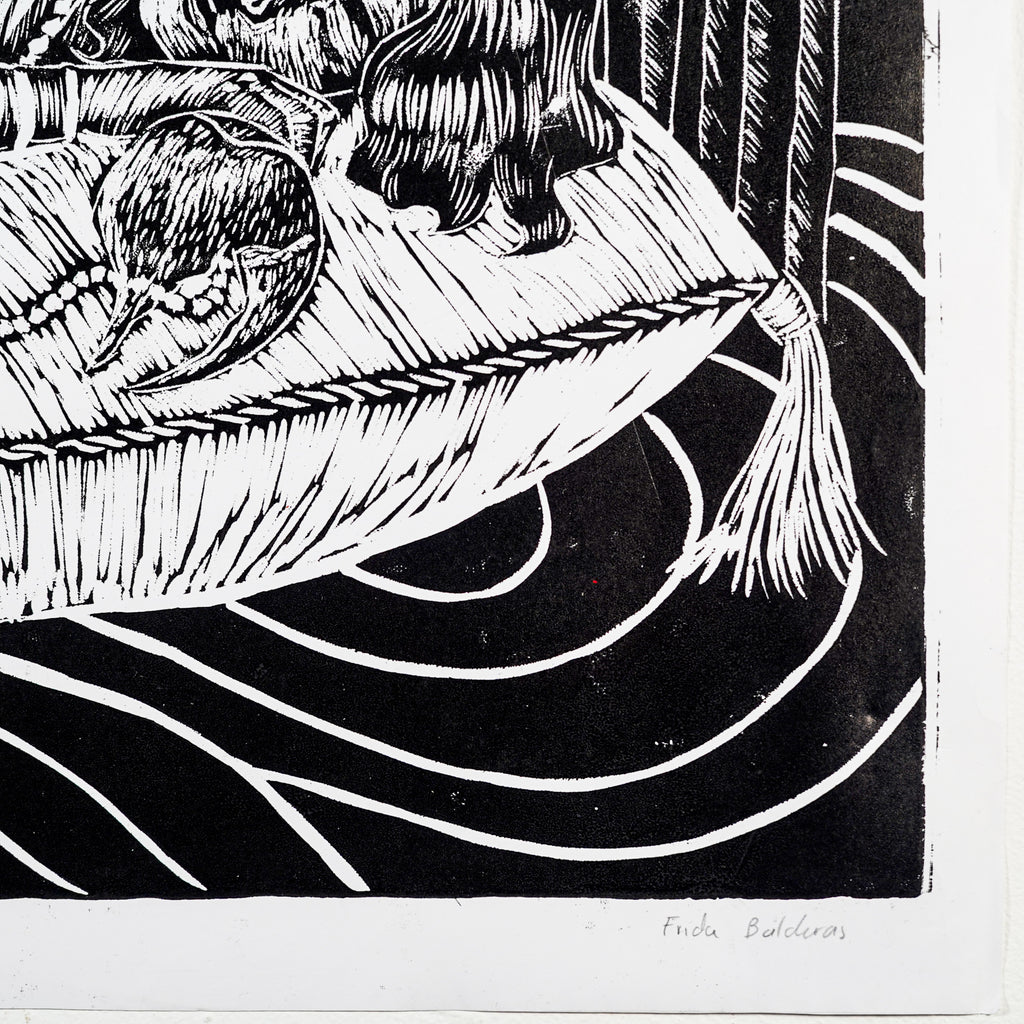 "ESCORPIONA" - MX Original Linocut Print