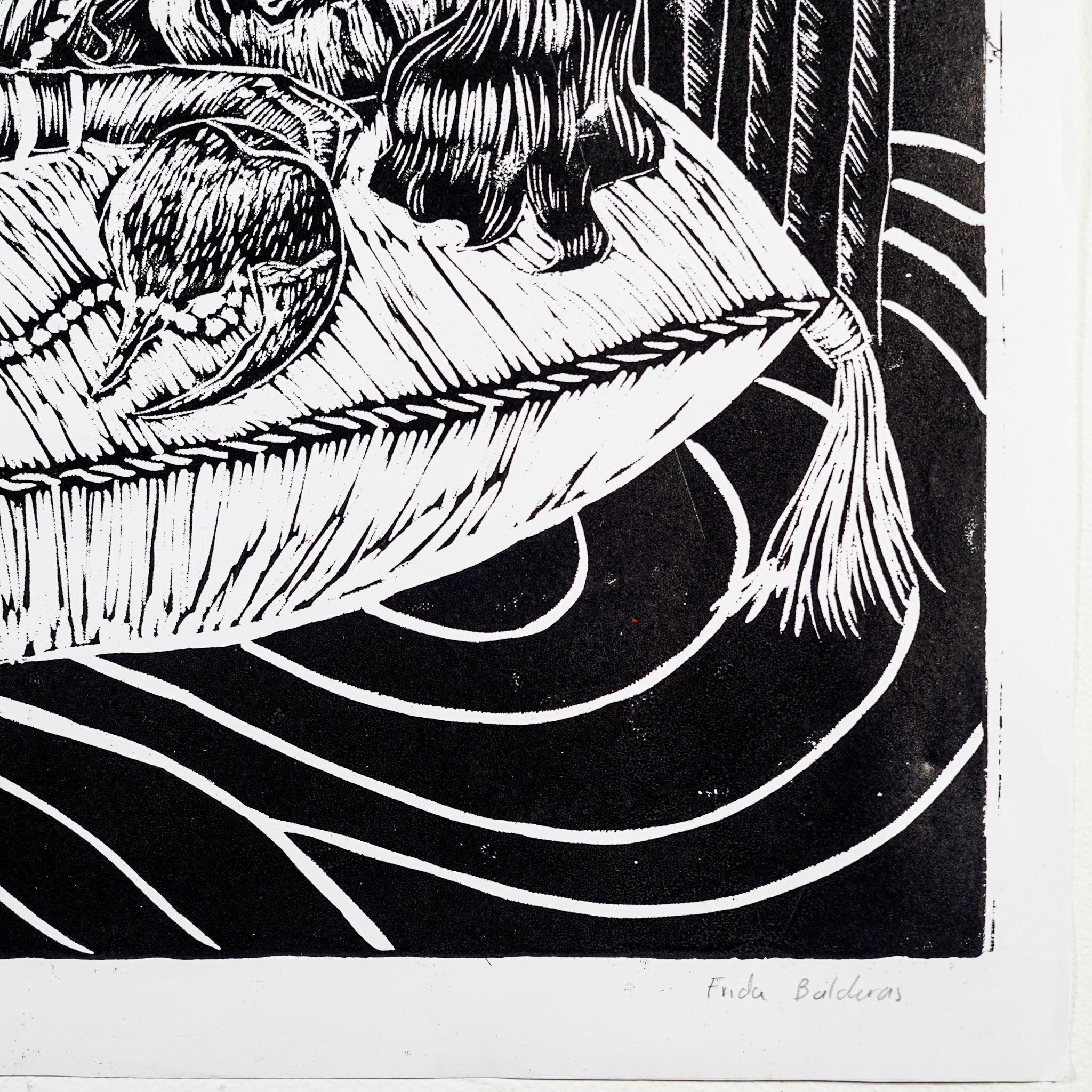 "ESCORPIONA" - MX Original Linocut Print
