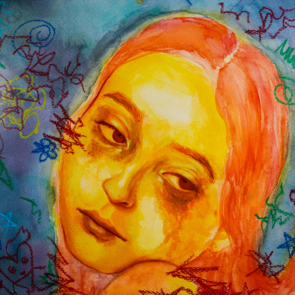 "TE ABRAZO, ESTOY AQUÍ MI AMOR" - MX Original Painting
