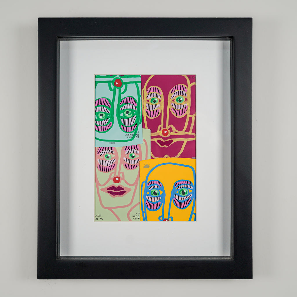 "Mosaico pequeño negro 1" | MX Original Artwork