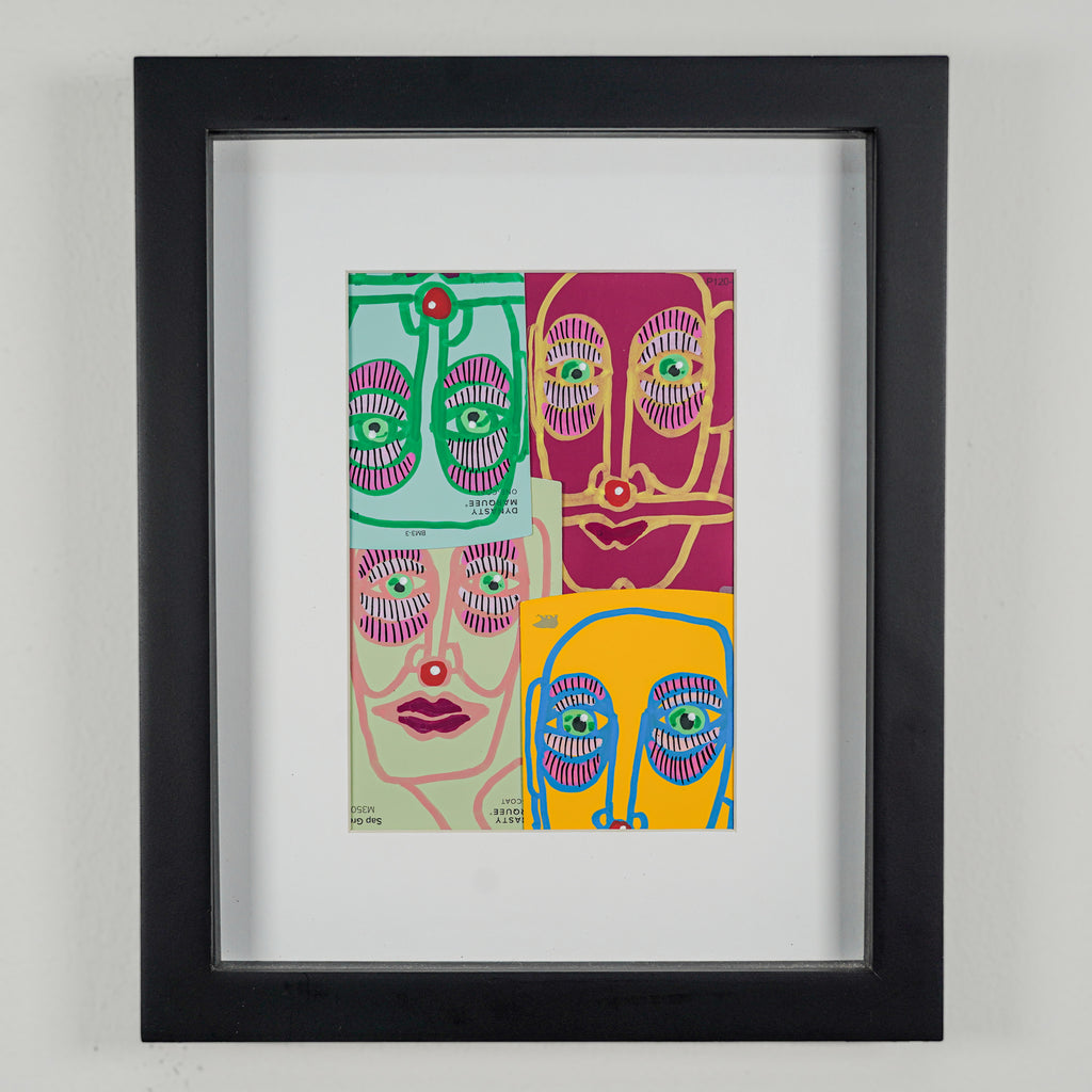 "Mosaico pequeño negro 1" | MX Original Artwork