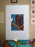 "GRE Vistazo en blue" | MX Original Painting